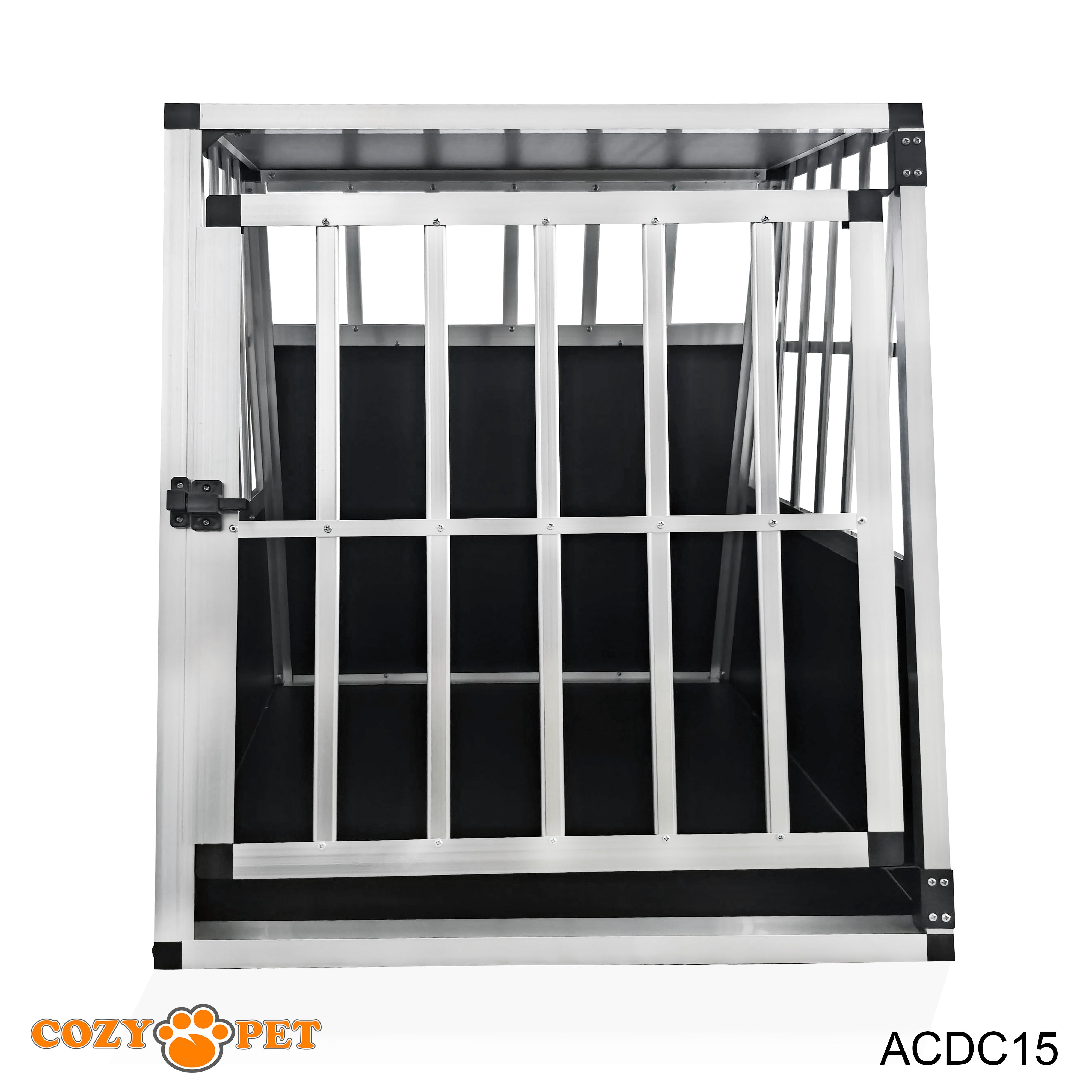 Aluminium Car Dog Cage by Cozy Pet Travel Puppy Crate Pet Carrier Transport ACDC15