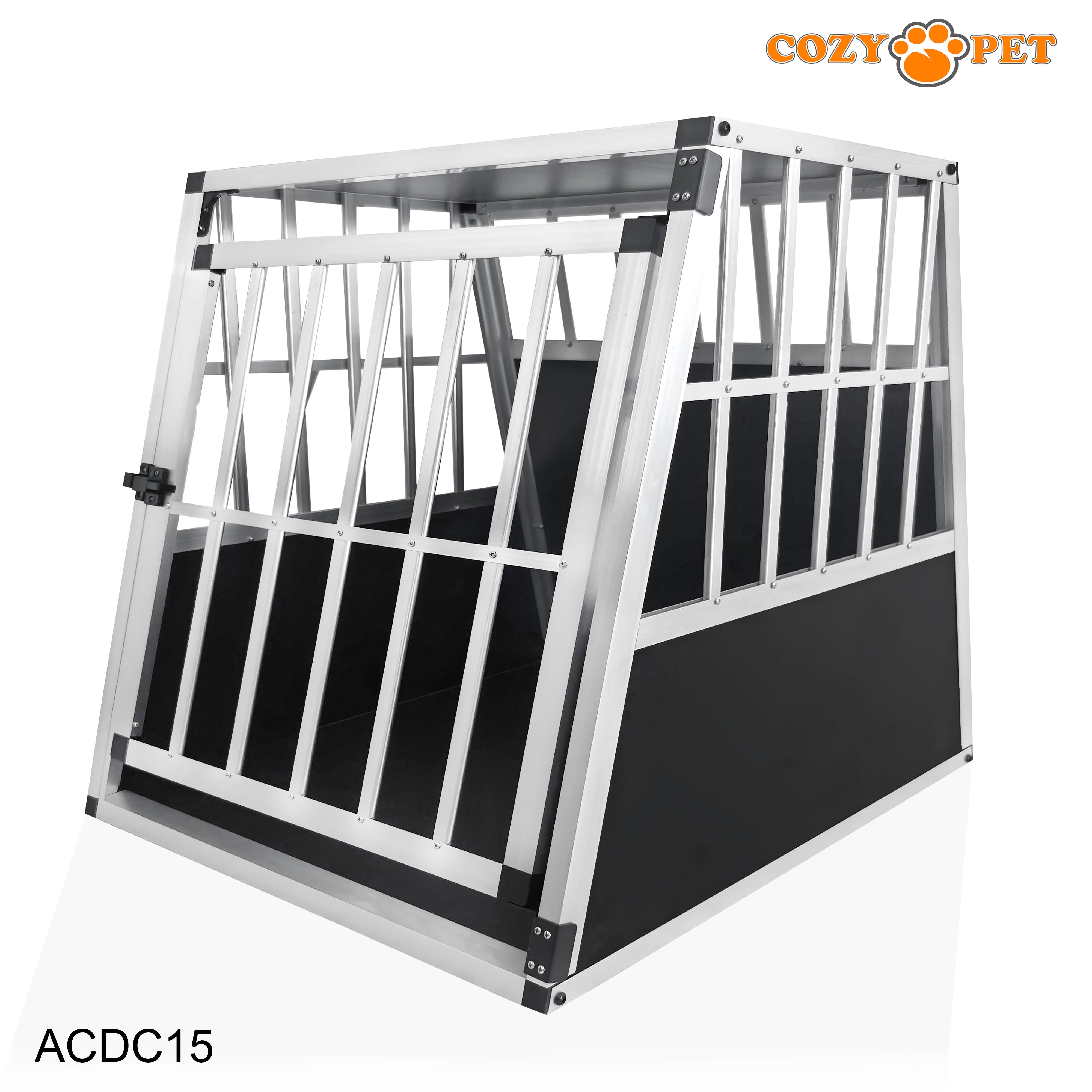 Aluminium Car Dog Cage by Cozy Pet Travel Puppy Crate Pet Carrier Transport ACDC15