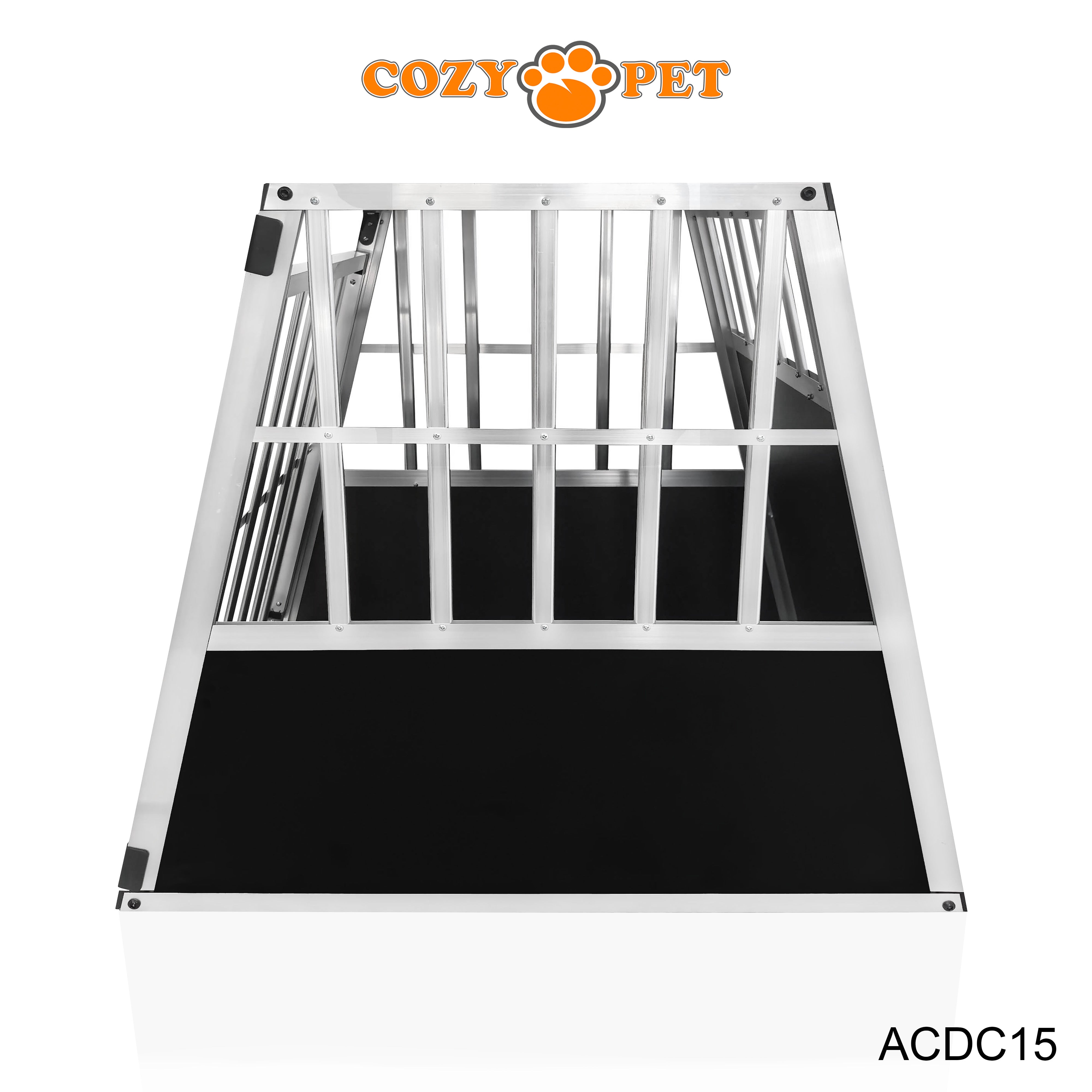 Aluminium Car Dog Cage by Cozy Pet Travel Puppy Crate Pet Carrier Transport ACDC15