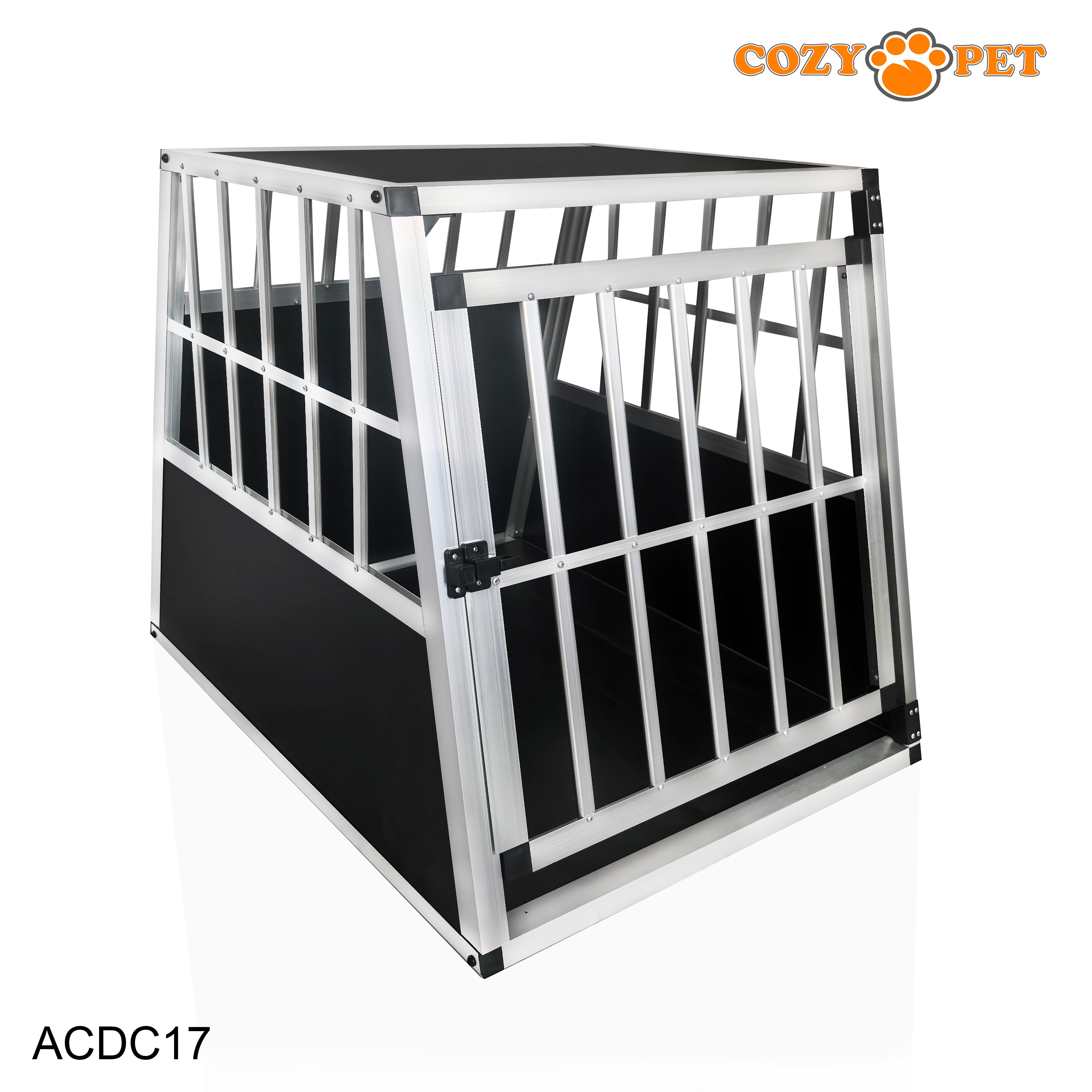 Aluminium Car Dog Cage by Cozy Pet Travel Puppy Crate Pet Carrier Transport ACDC17