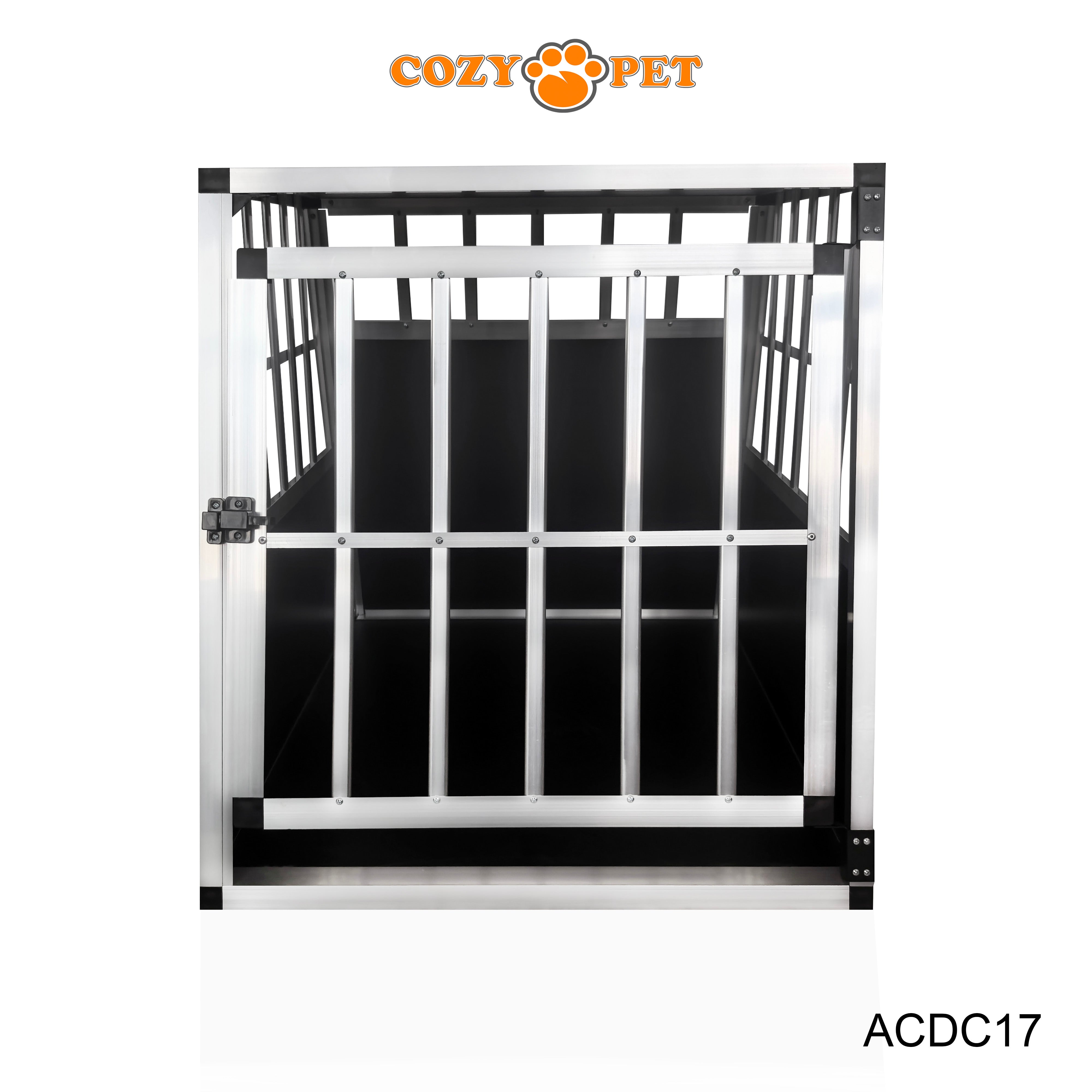 Aluminium Car Dog Cage by Cozy Pet Travel Puppy Crate Pet Carrier Transport ACDC17