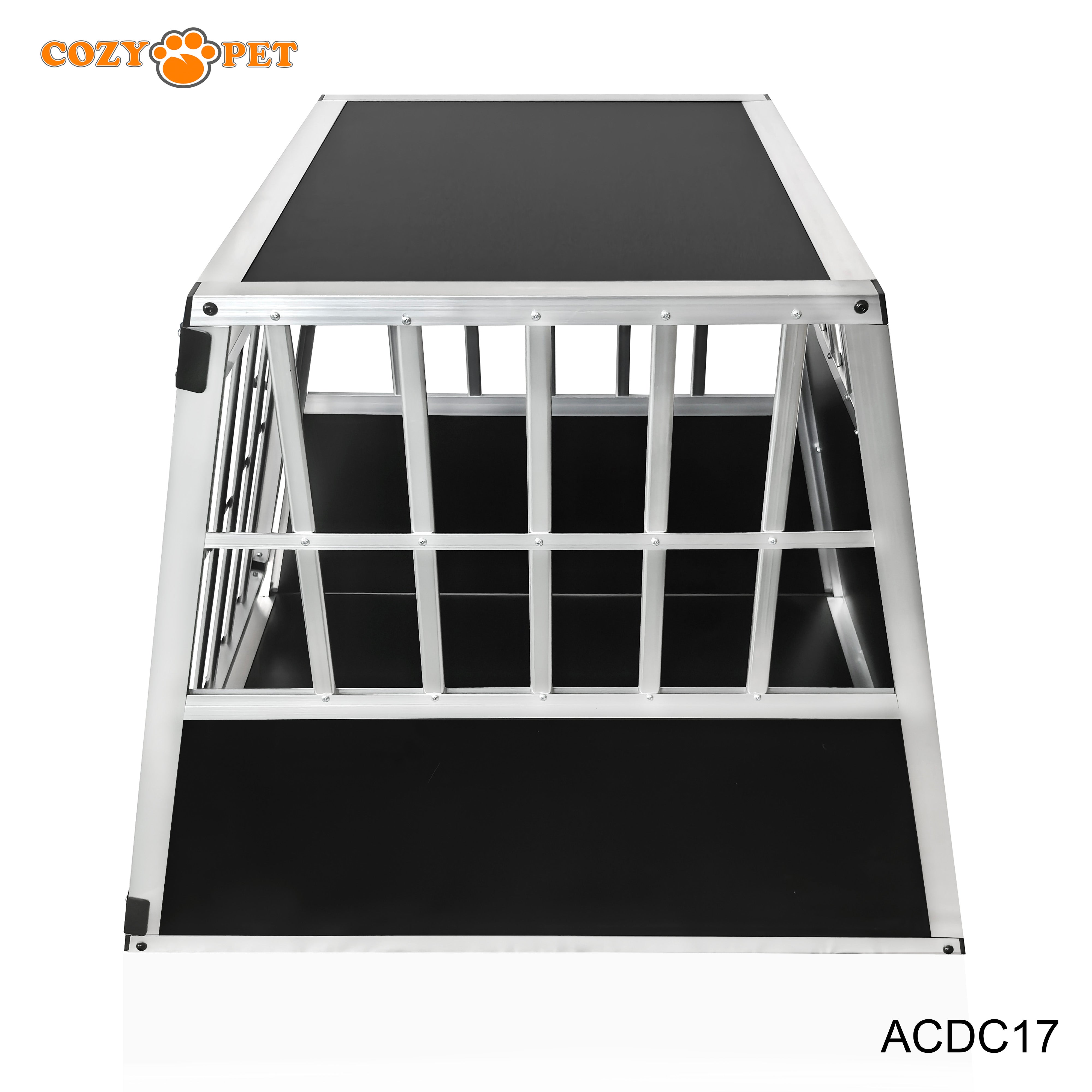 Aluminium Car Dog Cage by Cozy Pet Travel Puppy Crate Pet Carrier Transport ACDC17