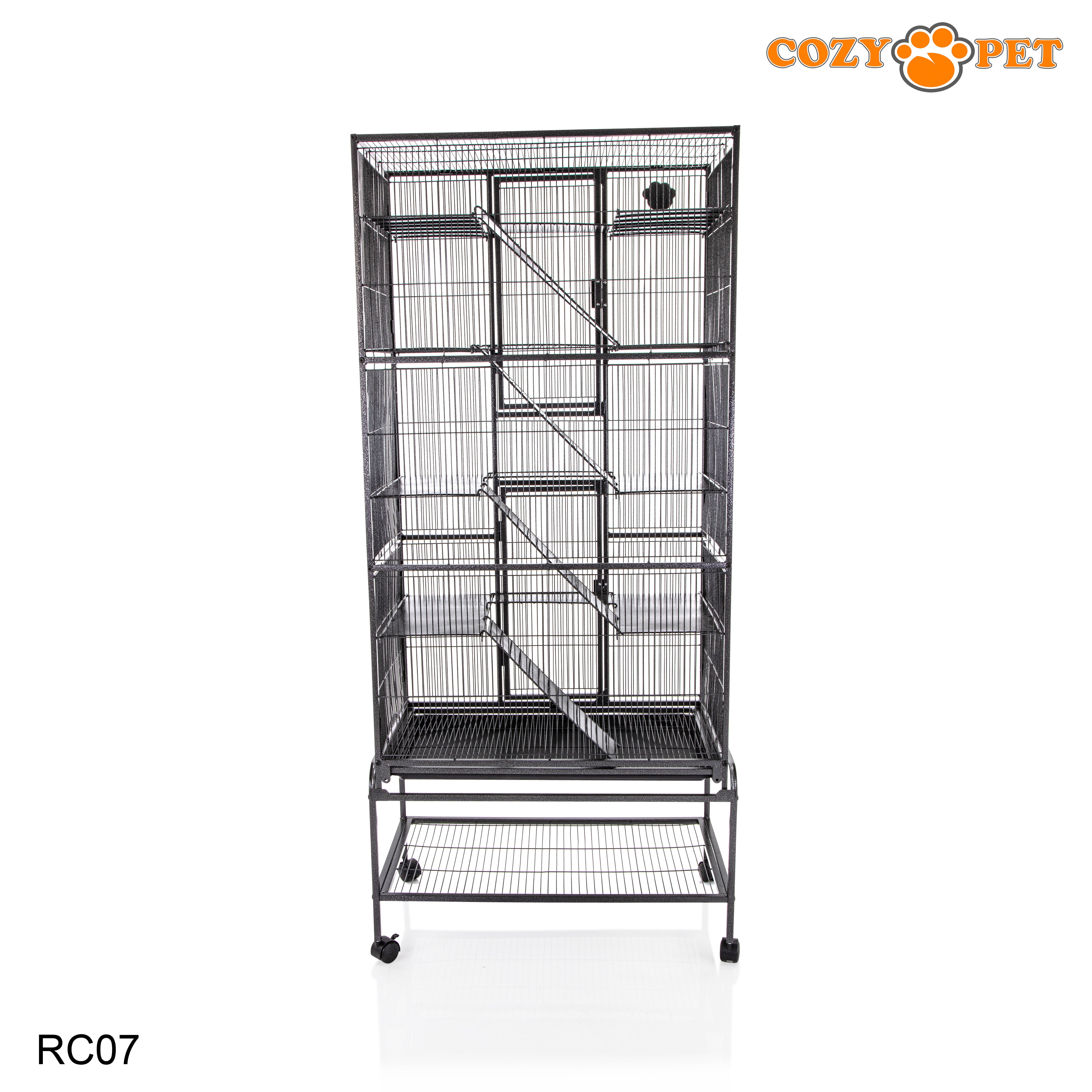 Rodent Cage by Cozy Pet 11mm Narrow Bar Spacing for Rat, Chinchilla, Degu, Ferret Model RC07