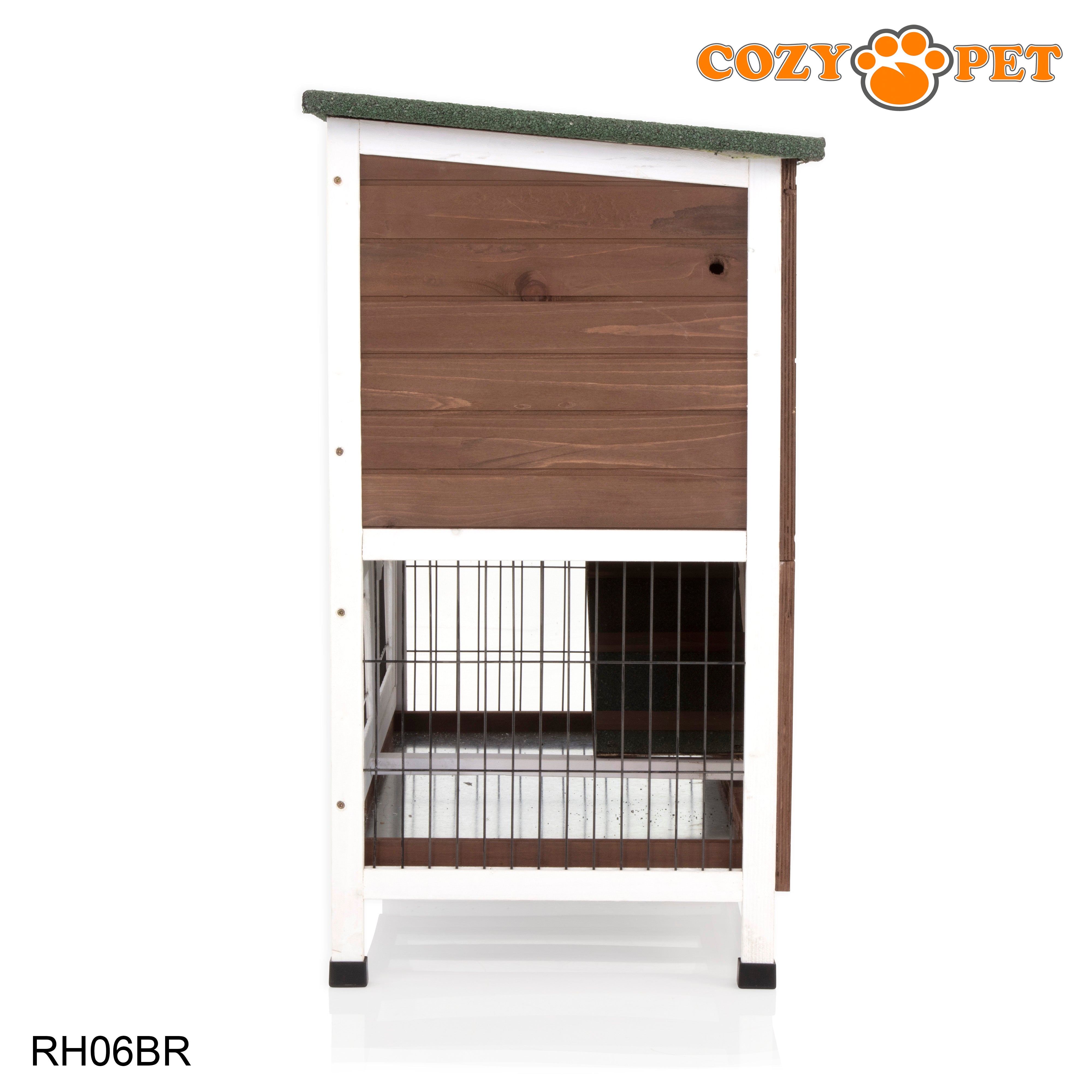Rabbit Hutch 3ft by Cozy Pet - Brown - RH06BR