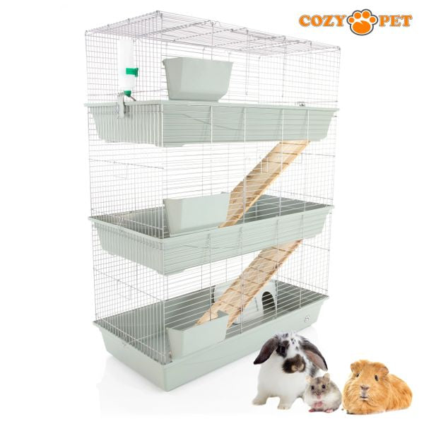 Rabbit Guinea Pig Indoor Cage 3 Tier by Cozy Pet 120cm for Rat Chinch