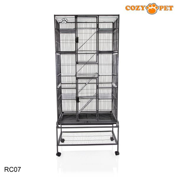 Rodent Cage by Cozy Pet 11mm Narrow Bar Spacing for Rat, Chinchilla, Degu, Ferret Model RC07