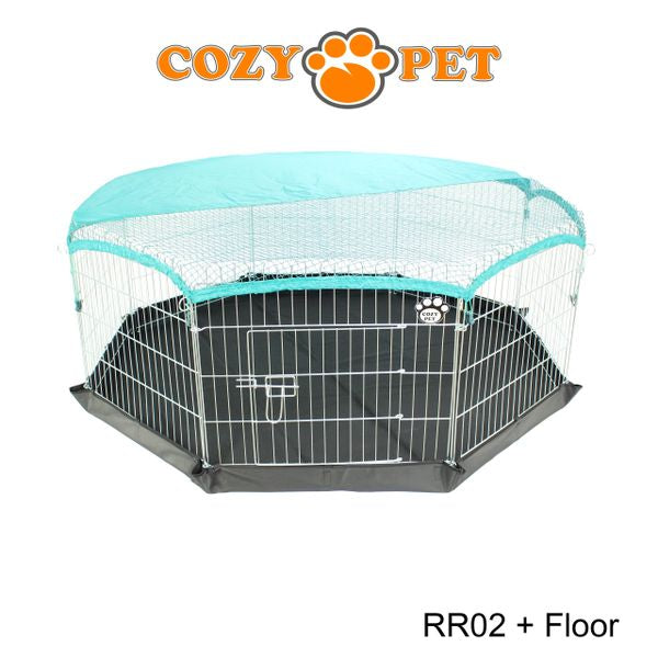 Rabbit playpen with floor best sale