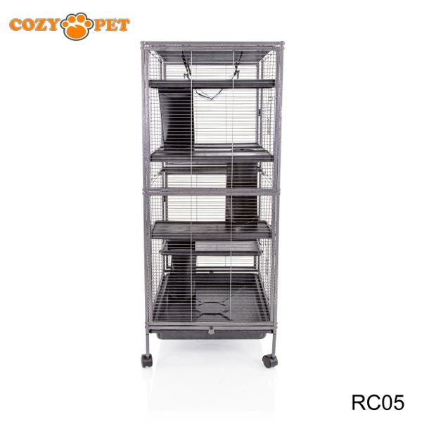 Rodent Cage by Cozy Pet 11mm Narrow Bar Spacing for Rat, Chinchilla, Degu, Ferret Model RC05