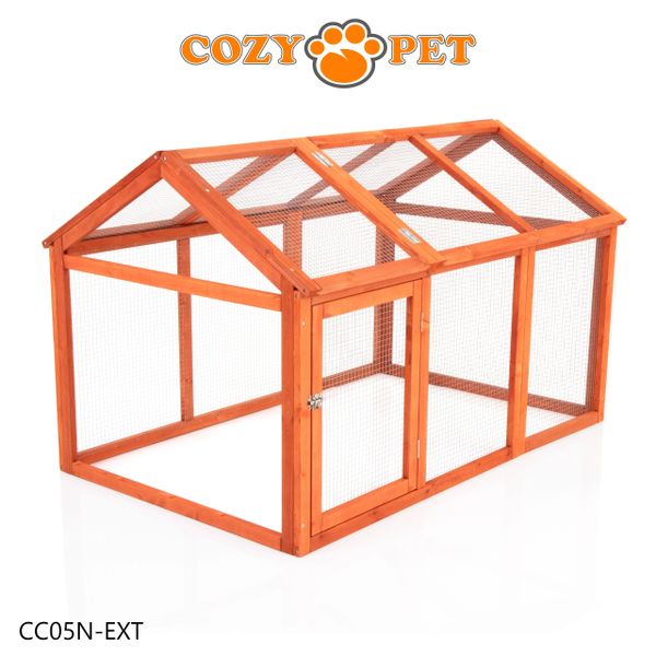 Chicken Coop Run Extension by Cozy Pet for Model CC05N. Model CC05N-Ext