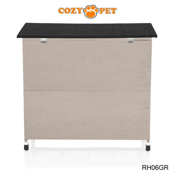 Rabbit Hutch 3ft by Cozy Pet - Grey - RH06GR