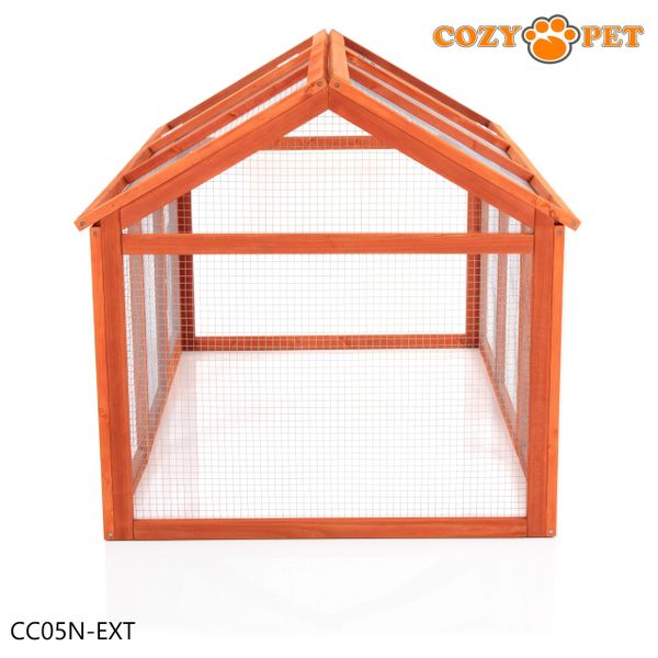 Chicken Coop Run Extension by Cozy Pet for Model CC05N. Model CC05N-Ext