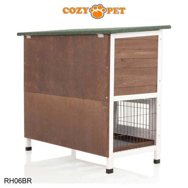 Rabbit Hutch 3ft by Cozy Pet - Brown - RH06BR