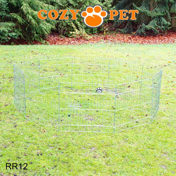 Rabbit Run 10 Panel Playpen with Sunshade by Cozy Pet Model RR12