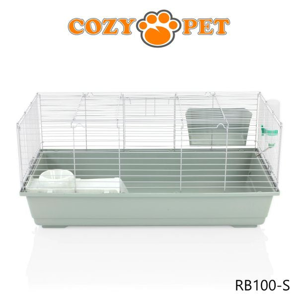 Rabbit Guinea Pig Indoor Cage by Cozy Pet 100cm for Rat, Chinchilla, Small Animals Hutch Model: RB100-S
