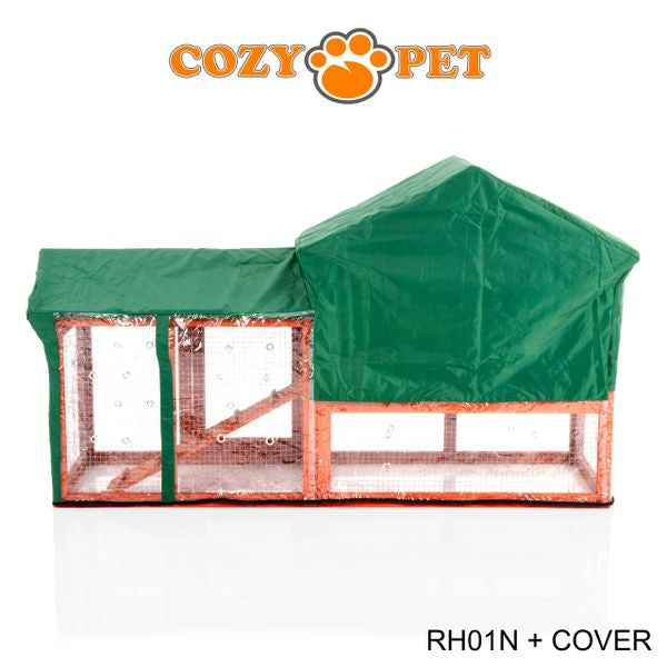 Rabbit Hutch by Cozy Pet - Natural 148cm with Cover Model - RH01N + RH01C