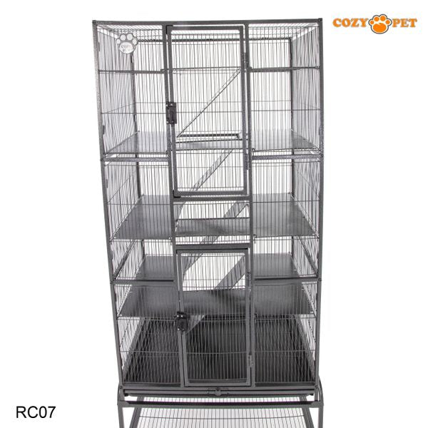 Rodent Cage by Cozy Pet 11mm Narrow Bar Spacing for Rat, Chinchilla, Degu, Ferret Model RC07