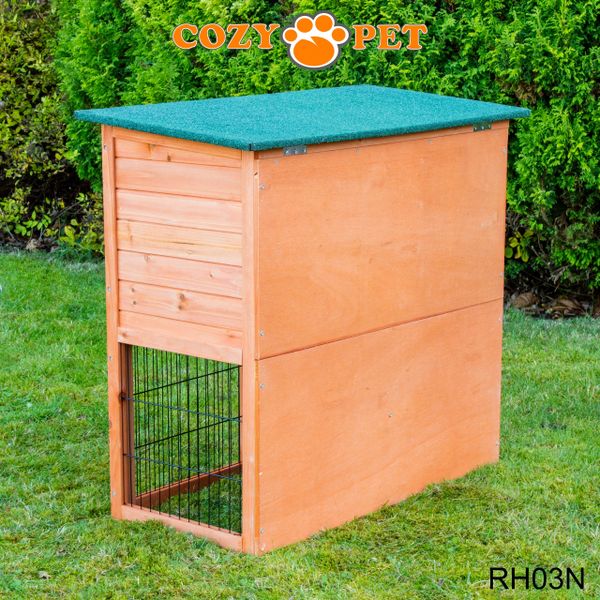 Rabbit Hutch 3ft by Cozy Pet - Natural - RH03N