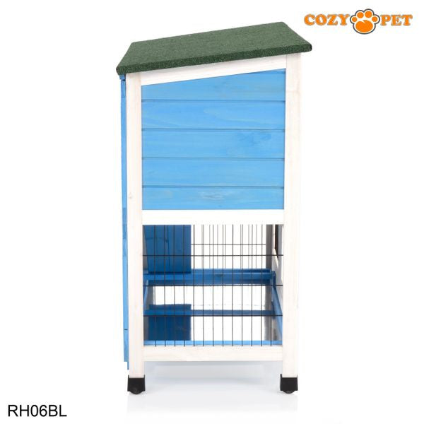 Rabbit Hutch 3ft by Cozy Pet - Blue - RH06BL