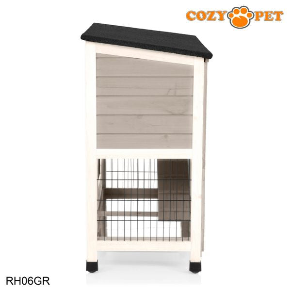 Rabbit Hutch 3ft by Cozy Pet - Grey - RH06GR