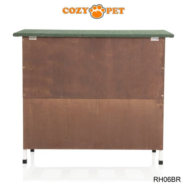 Rabbit Hutch 3ft by Cozy Pet - Brown - RH06BR