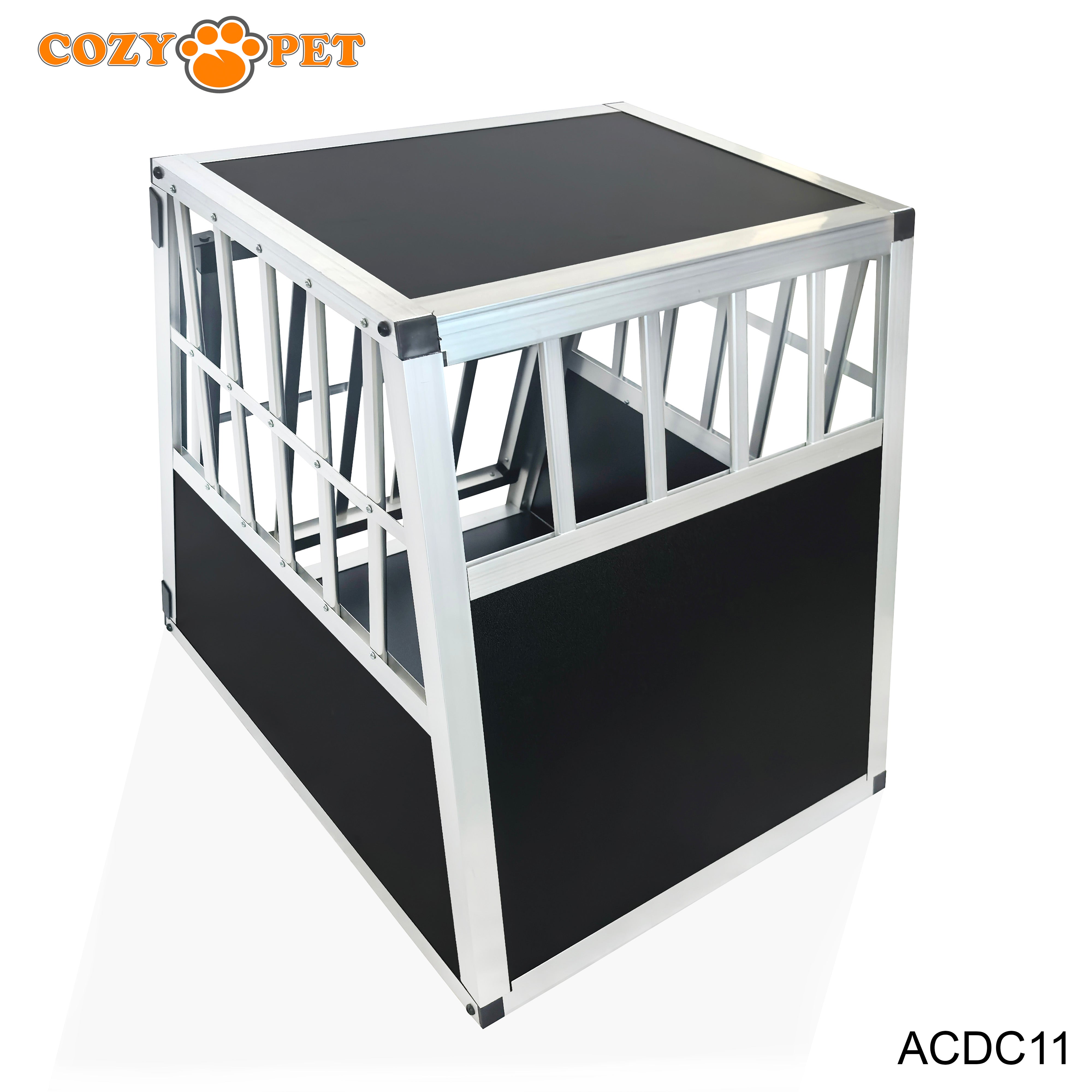 Aluminium Car Dog Cage by Cozy Pet Travel Puppy Crate Pet Carrier Transport ACDC11