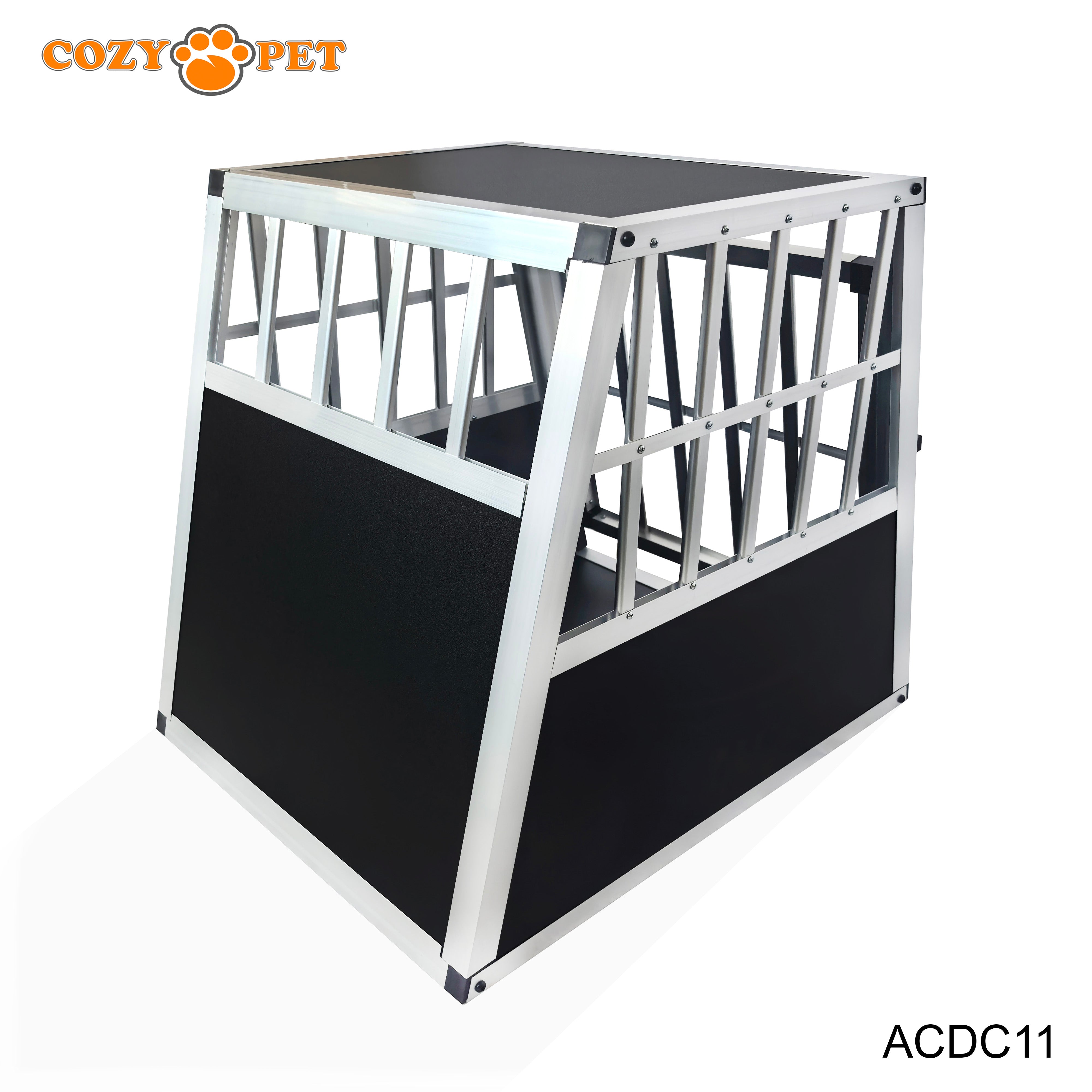 Aluminium Car Dog Cage by Cozy Pet Travel Puppy Crate Pet Carrier Transport ACDC11