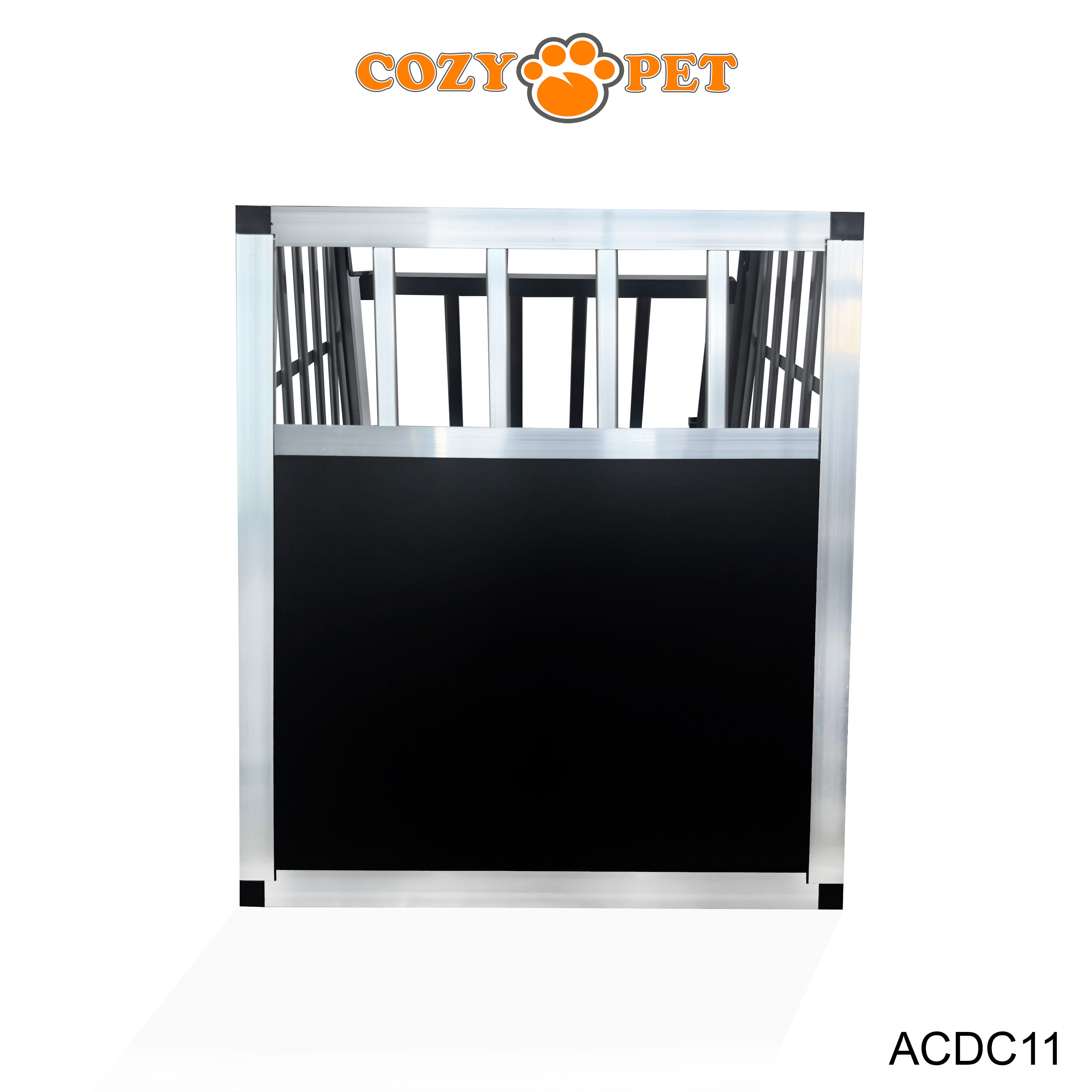 Aluminium Car Dog Cage by Cozy Pet Travel Puppy Crate Pet Carrier Transport ACDC11