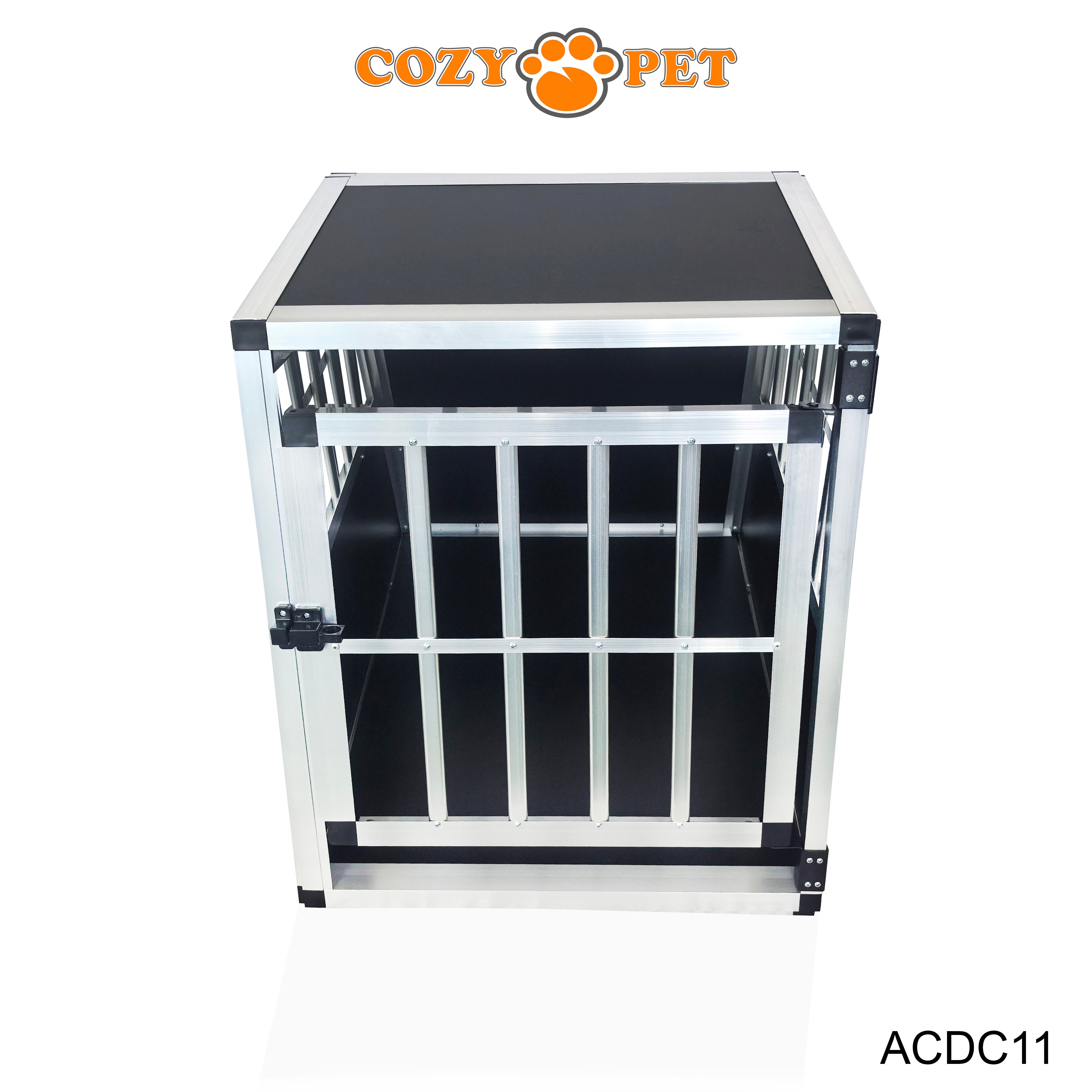 Aluminium Car Dog Cage by Cozy Pet Travel Puppy Crate Pet Carrier Tran