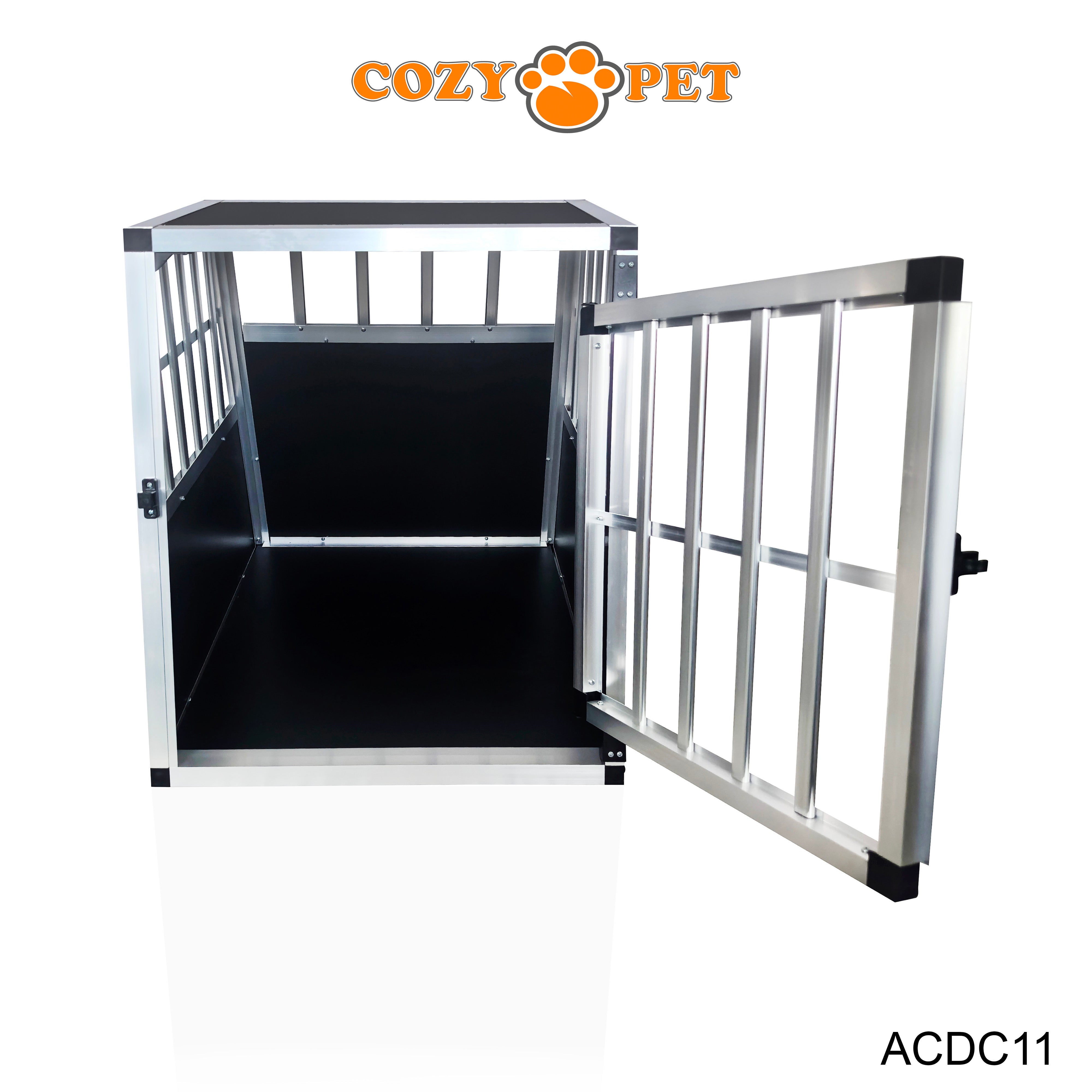 Aluminium Car Dog Cage by Cozy Pet Travel Puppy Crate Pet Carrier Transport ACDC11