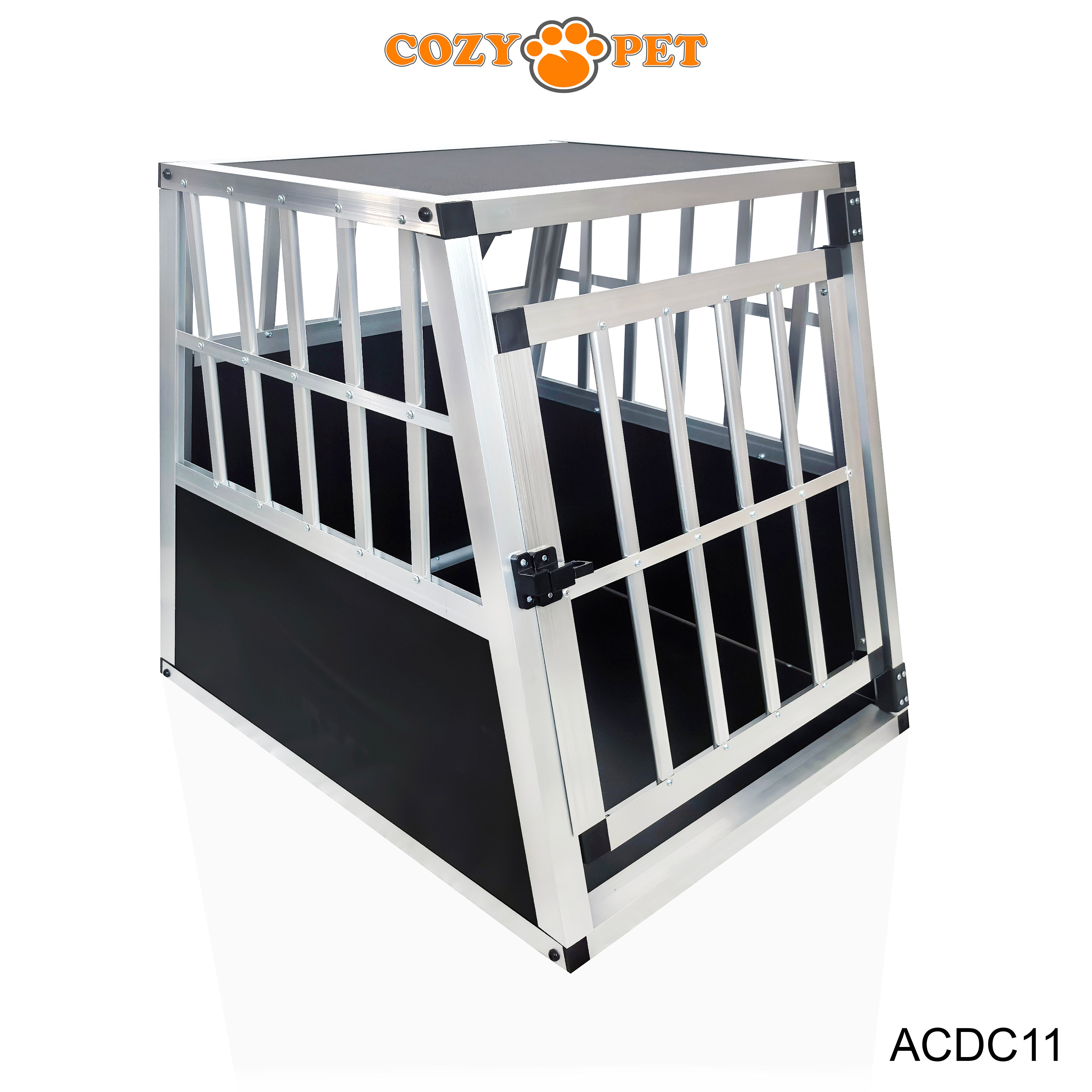 Aluminium Car Dog Cage by Cozy Pet Travel Puppy Crate Pet Carrier Transport ACDC11
