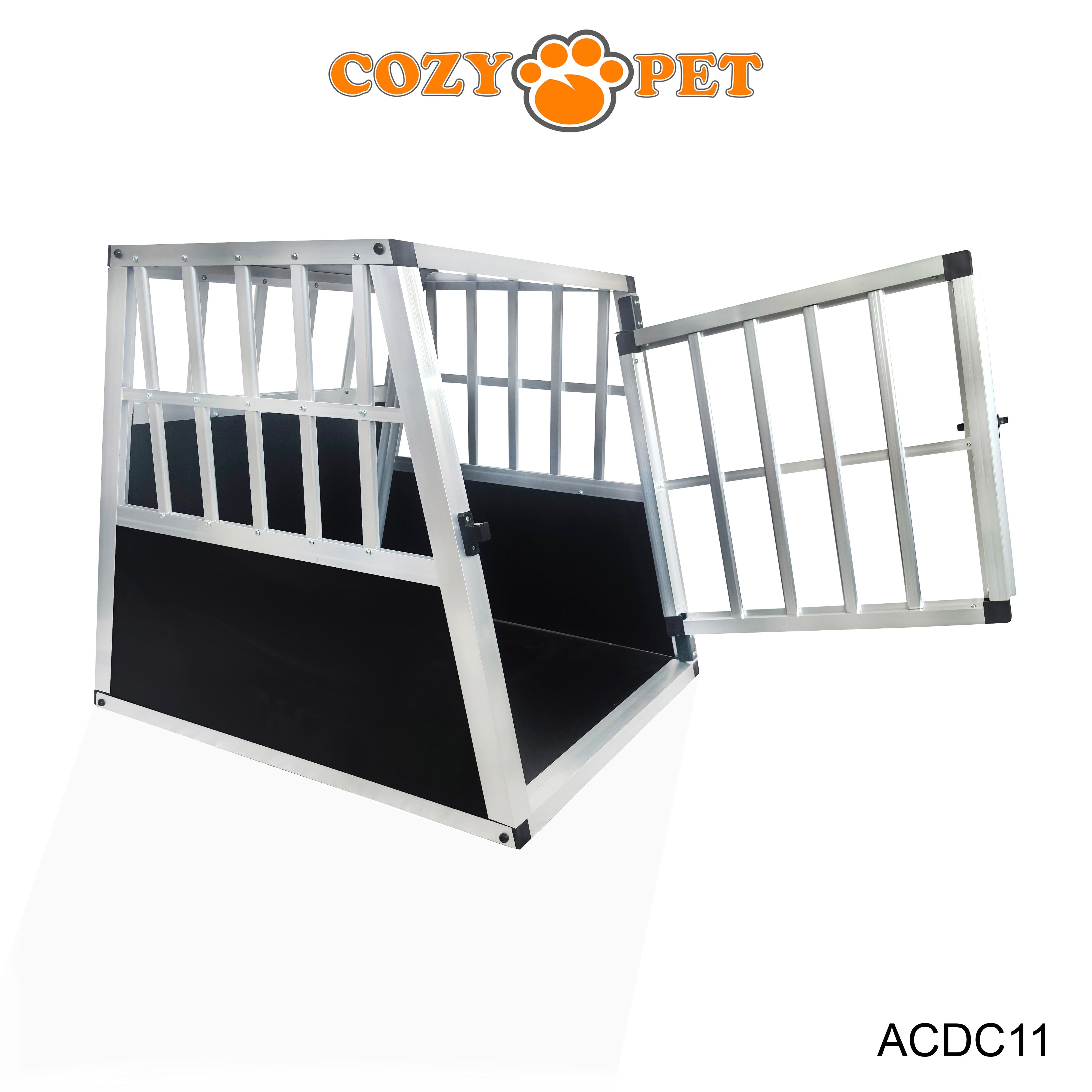Aluminium Car Dog Cage by Cozy Pet Travel Puppy Crate Pet Carrier Transport ACDC11