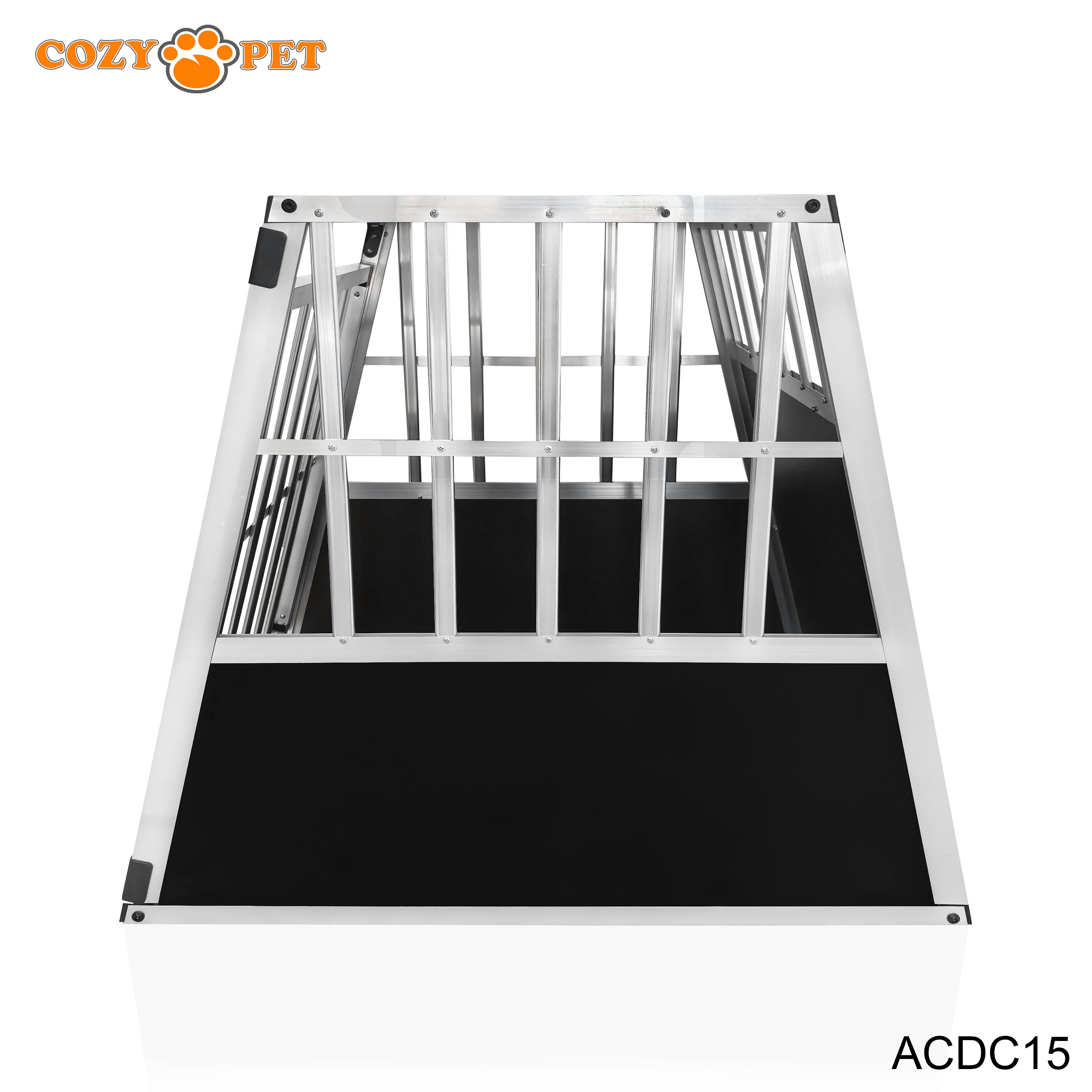 Aluminium Car Dog Cage by Cozy Pet Travel Puppy Crate Pet Carrier Transport ACDC15