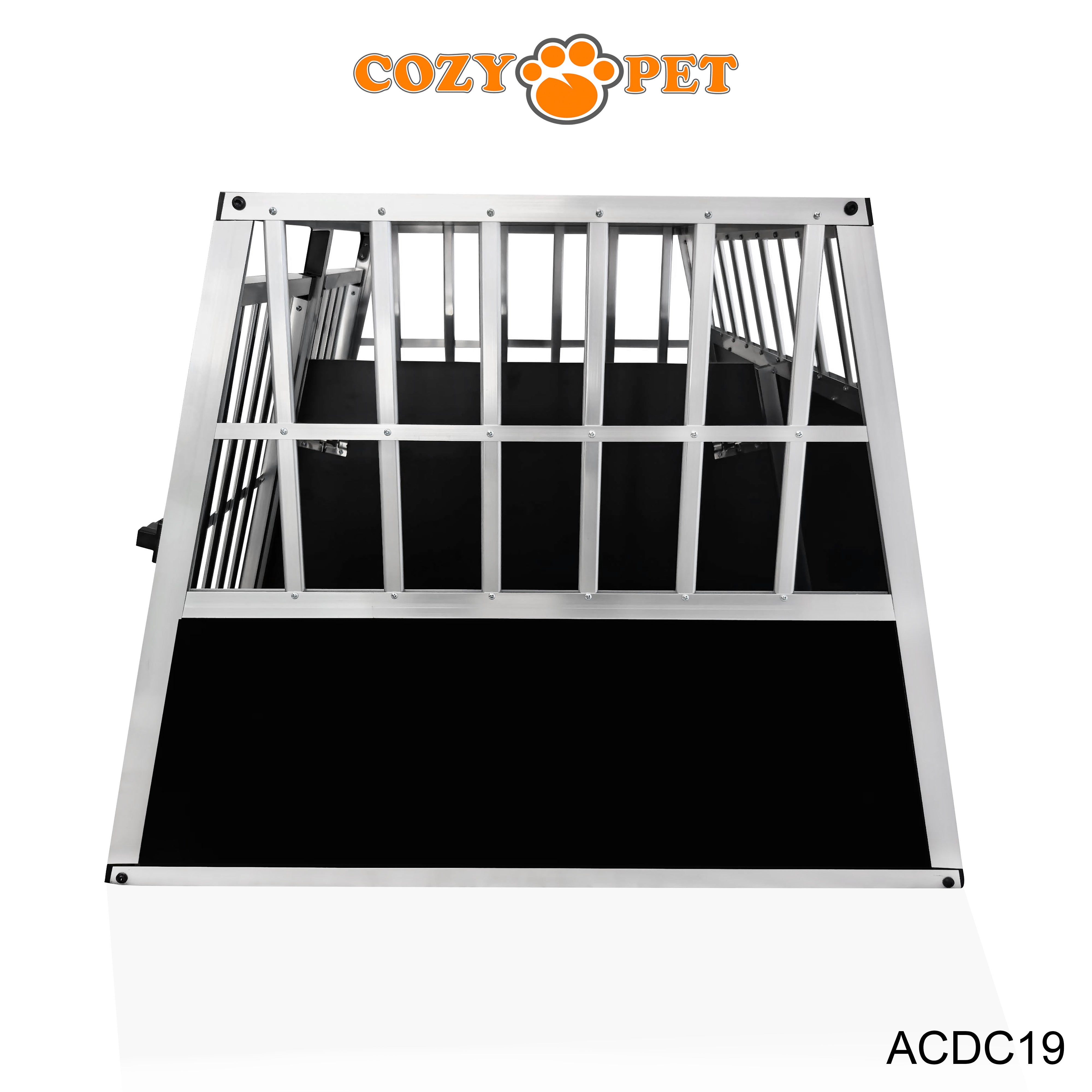 Aluminium Car Dog Cage by Cozy Pet Travel Puppy Crate Pet Carrier Transport ACDC19