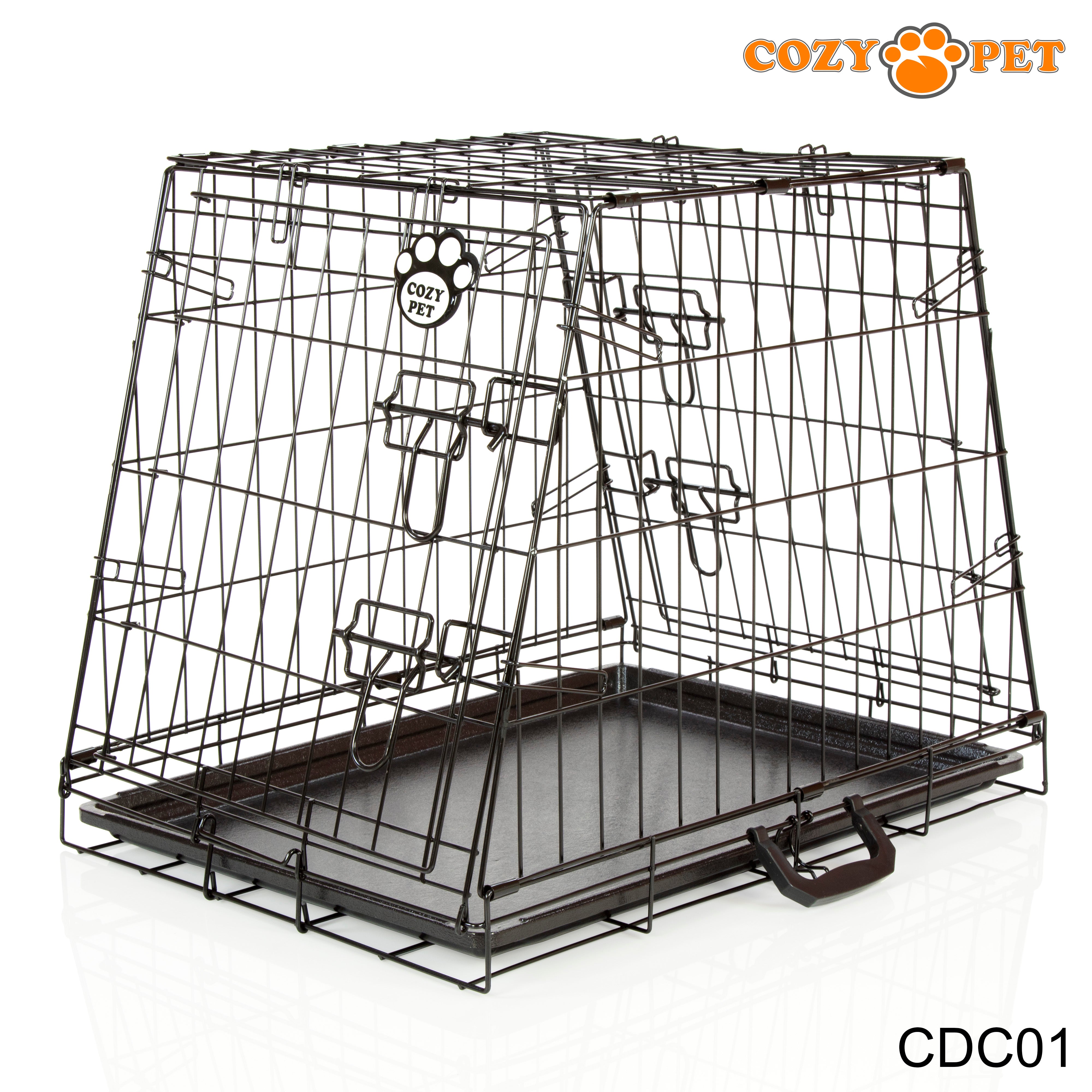 Car Dog Cage by Cozy Pet Travel Puppy Crate Pet Carrier Transport CDC01