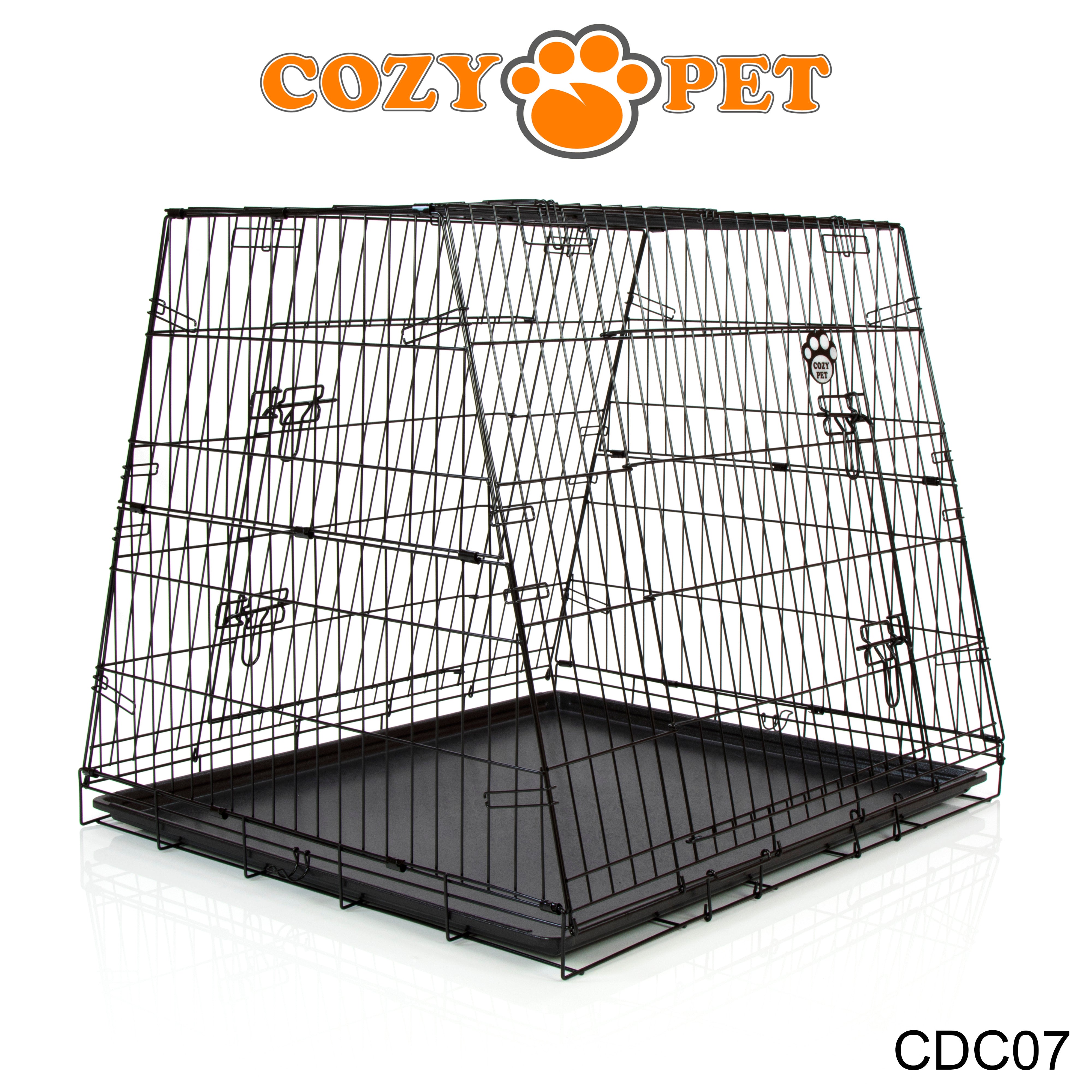 Car Dog Cage by Cozy Pet Travel Puppy Crate Pet Carrier Transport CDC07