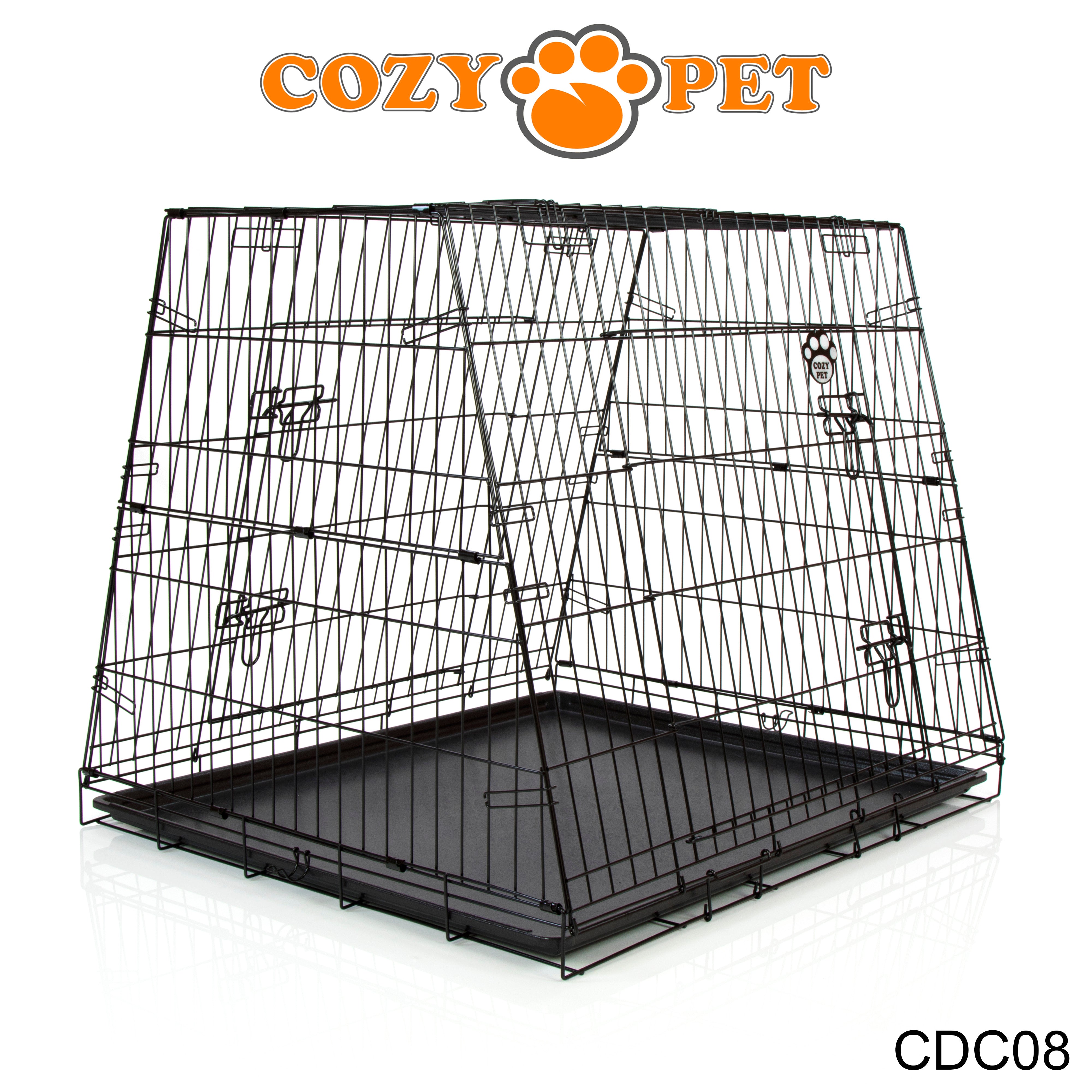 Car Dog Cage by Cozy Pet Travel Puppy Crate Pet Carrier Transport CDC08 - Customer Return 45% Discount.