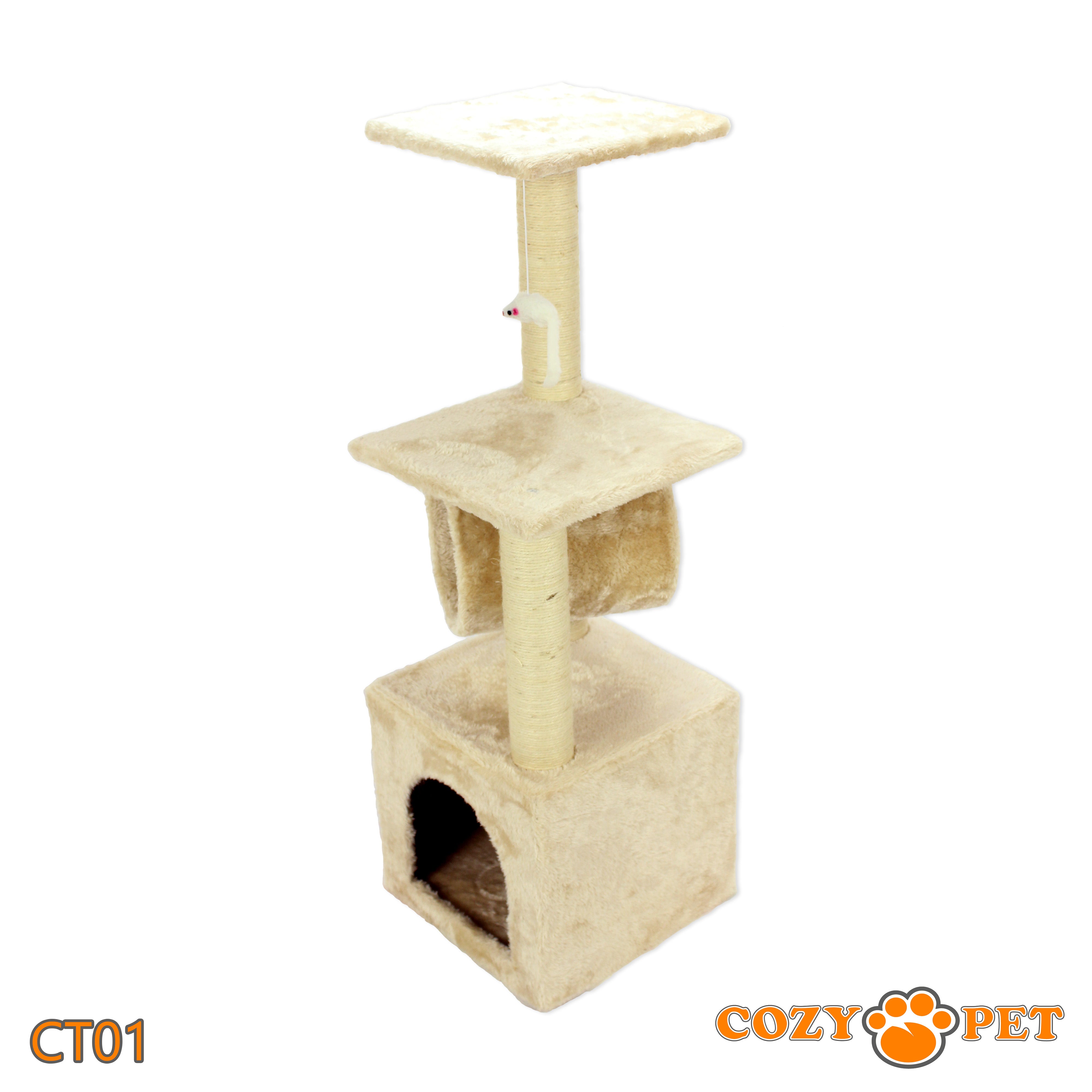 Cat Tree by Cozy Pet Deluxe Multi Level Cat Tree - CT01 - Beige