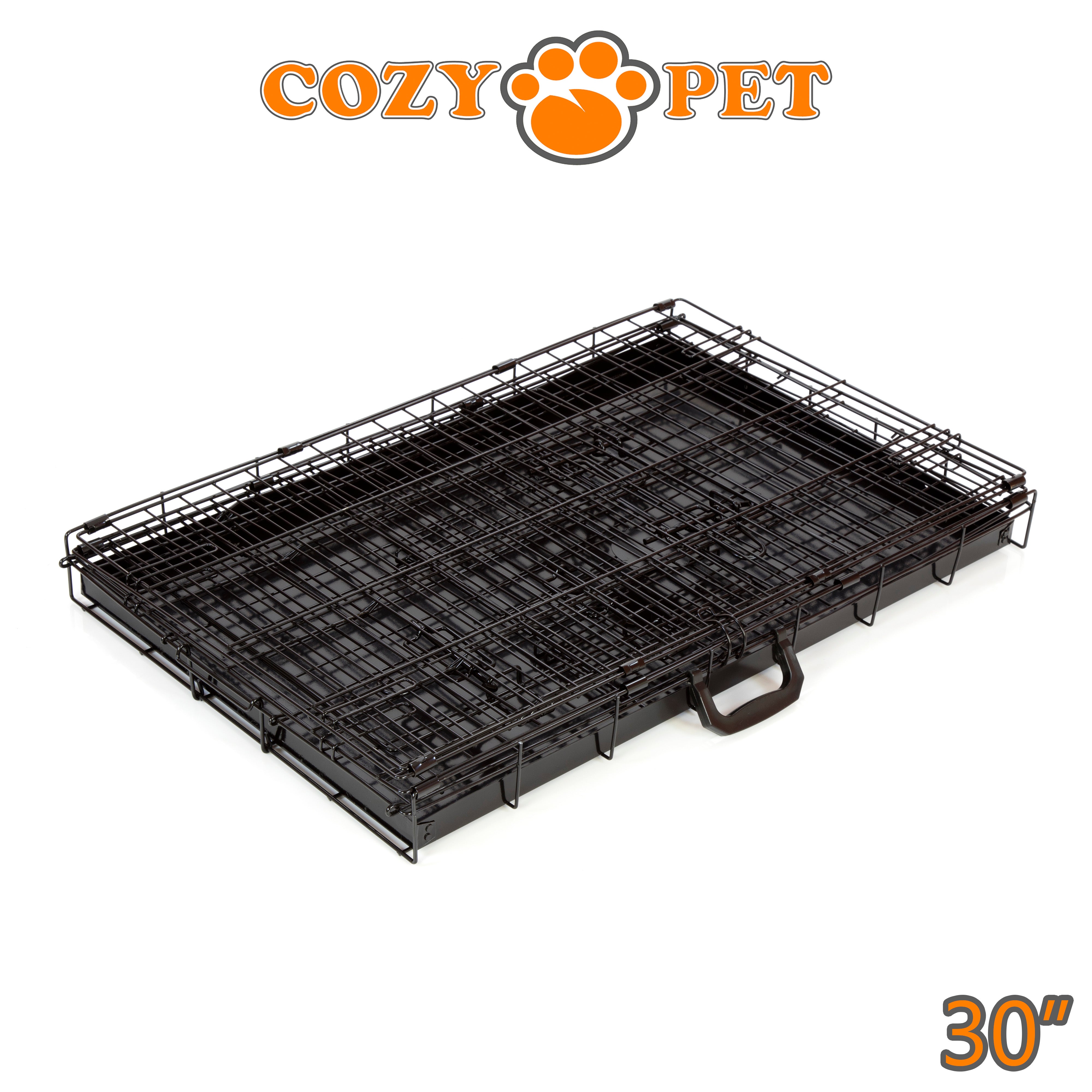 30" Cozy Pet Dog Cage in Black - DC30B - RET - Customer Return 30% Discount