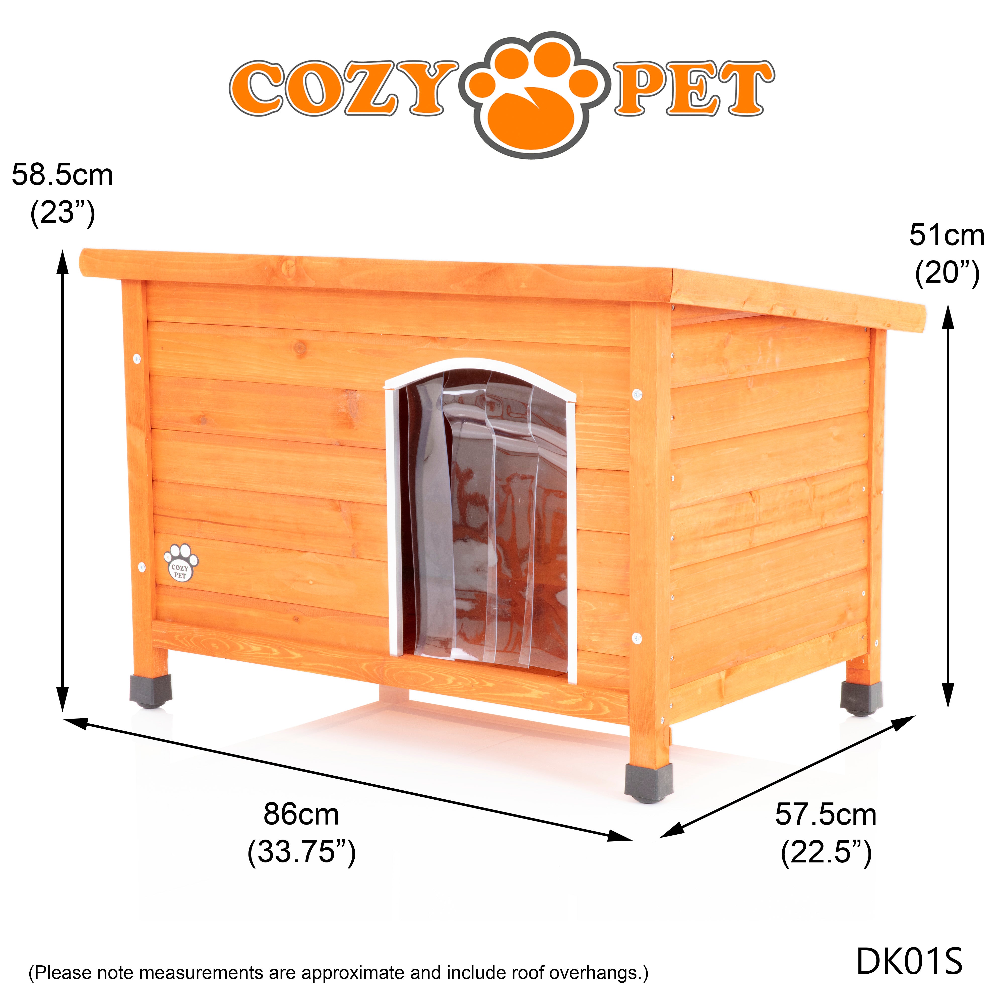 Dog Kennel Insulated by Cozy Pet - Size: Small - Model DK01S