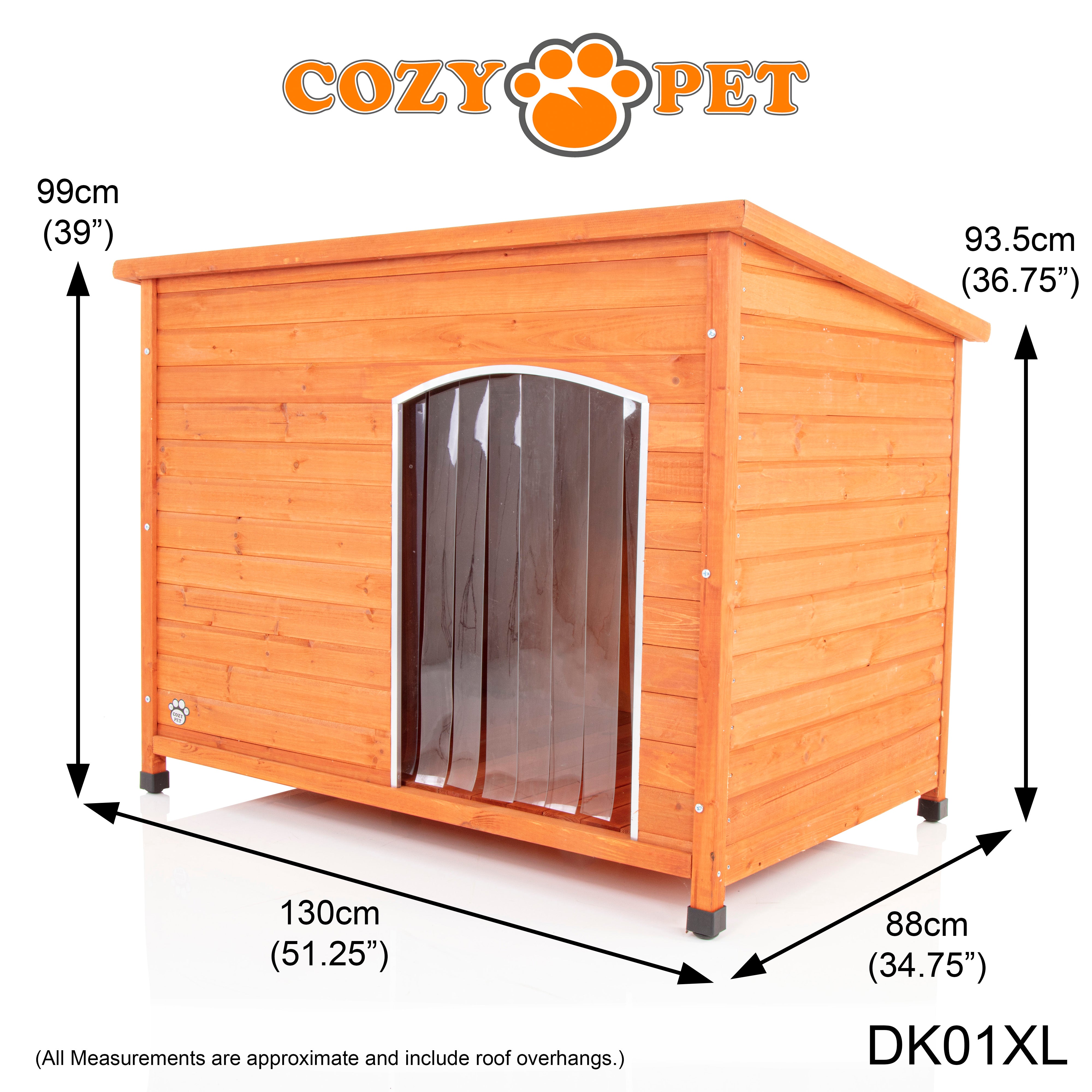 Dog Kennel Insulated by Cozy Pet - Size: Extra Large - Model DK01XL