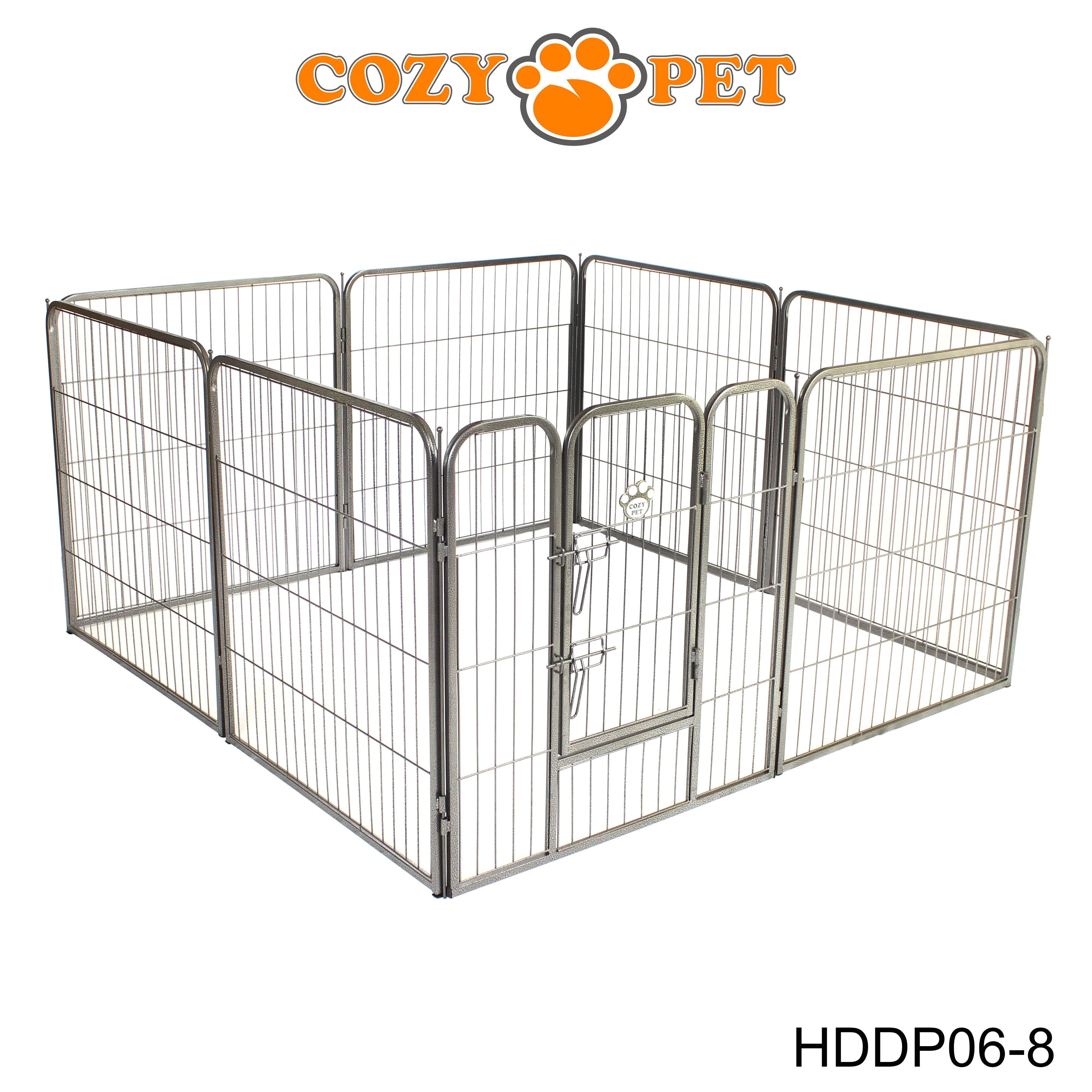 Heavy Duty Playpen 8-Sided 80cm Tall by Cozy Pet Model HDDP06-8