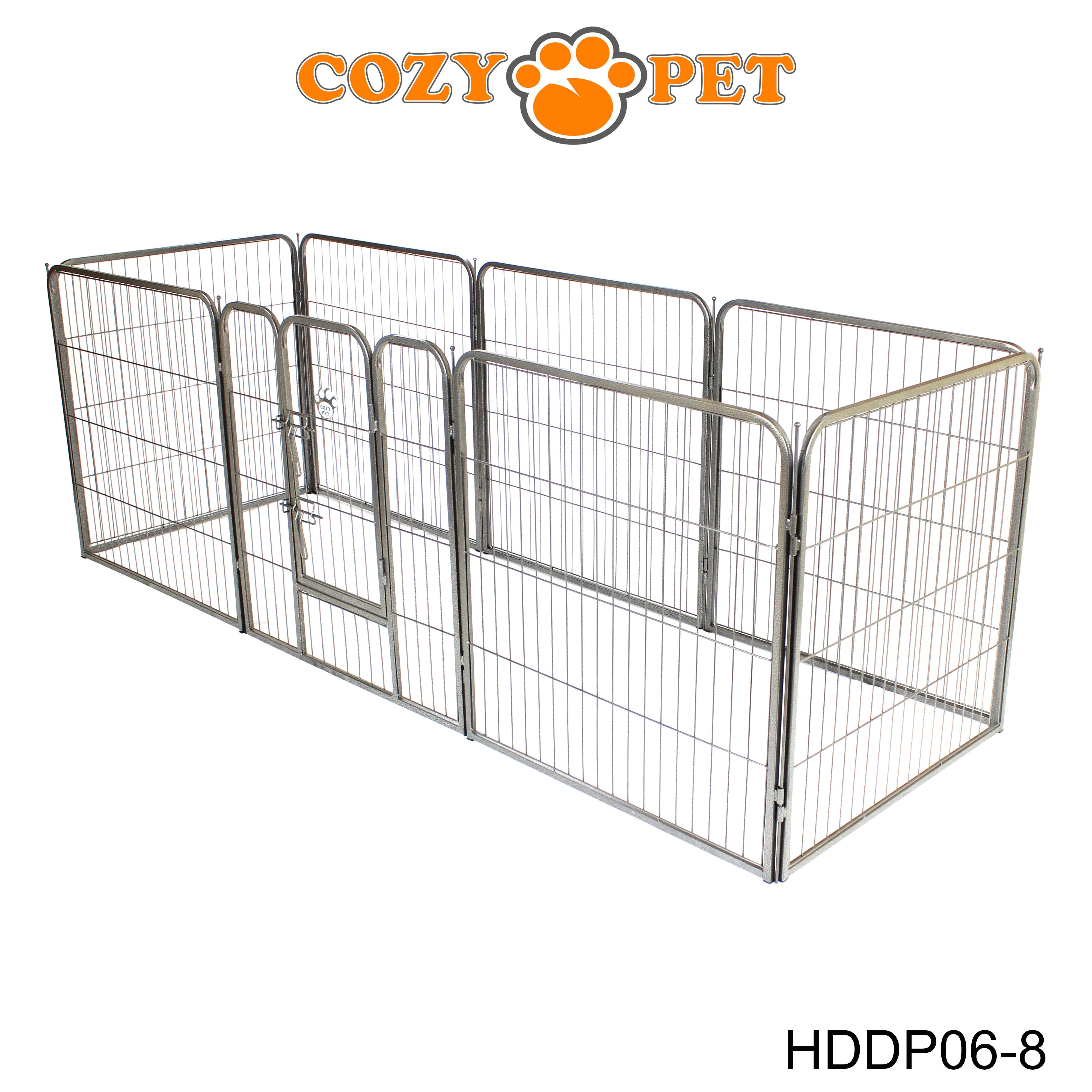 Heavy Duty Playpen 8-Sided 80cm Tall by Cozy Pet Model HDDP06-8