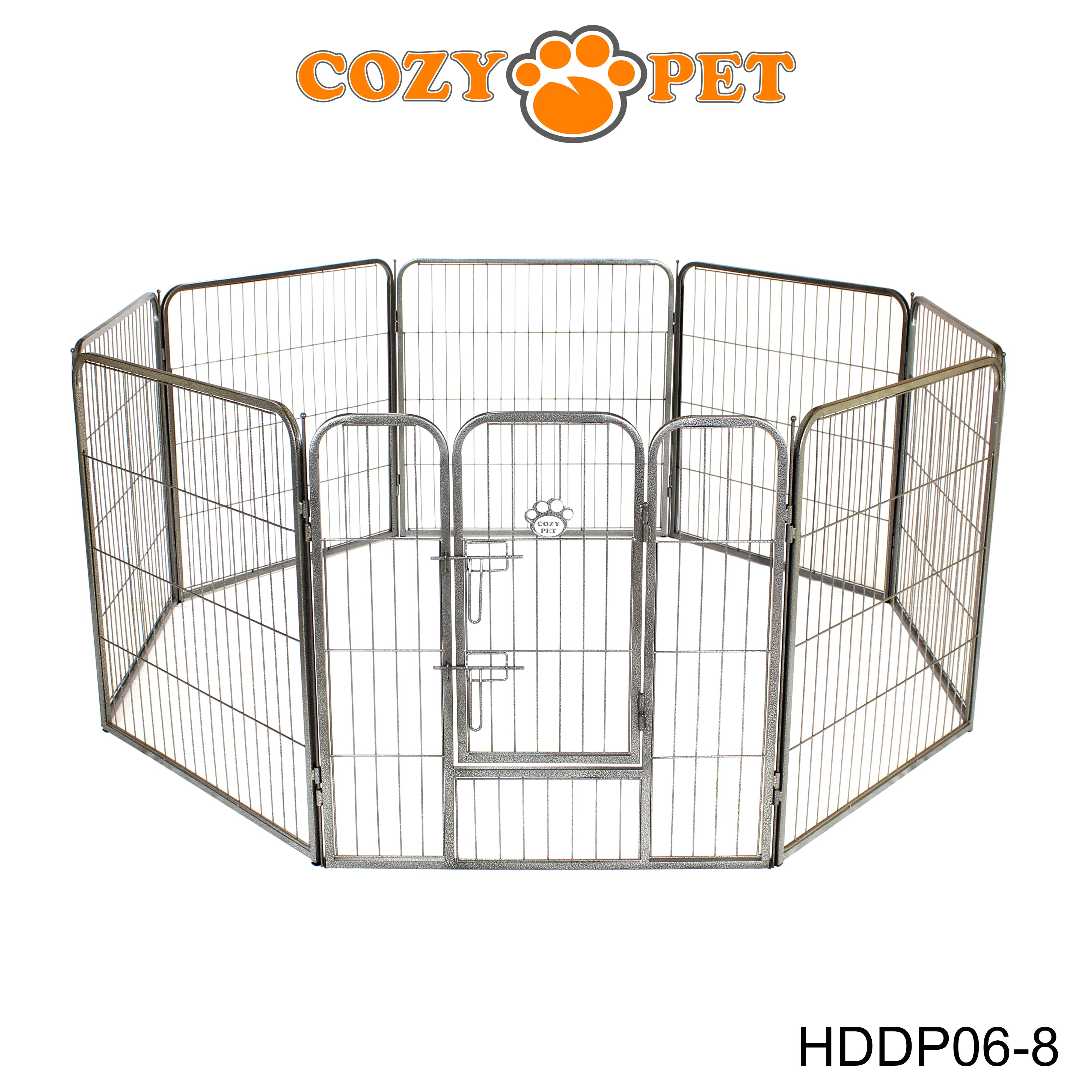 Heavy Duty Playpen 8-Sided 80cm Tall by Cozy Pet Model HDDP06-8