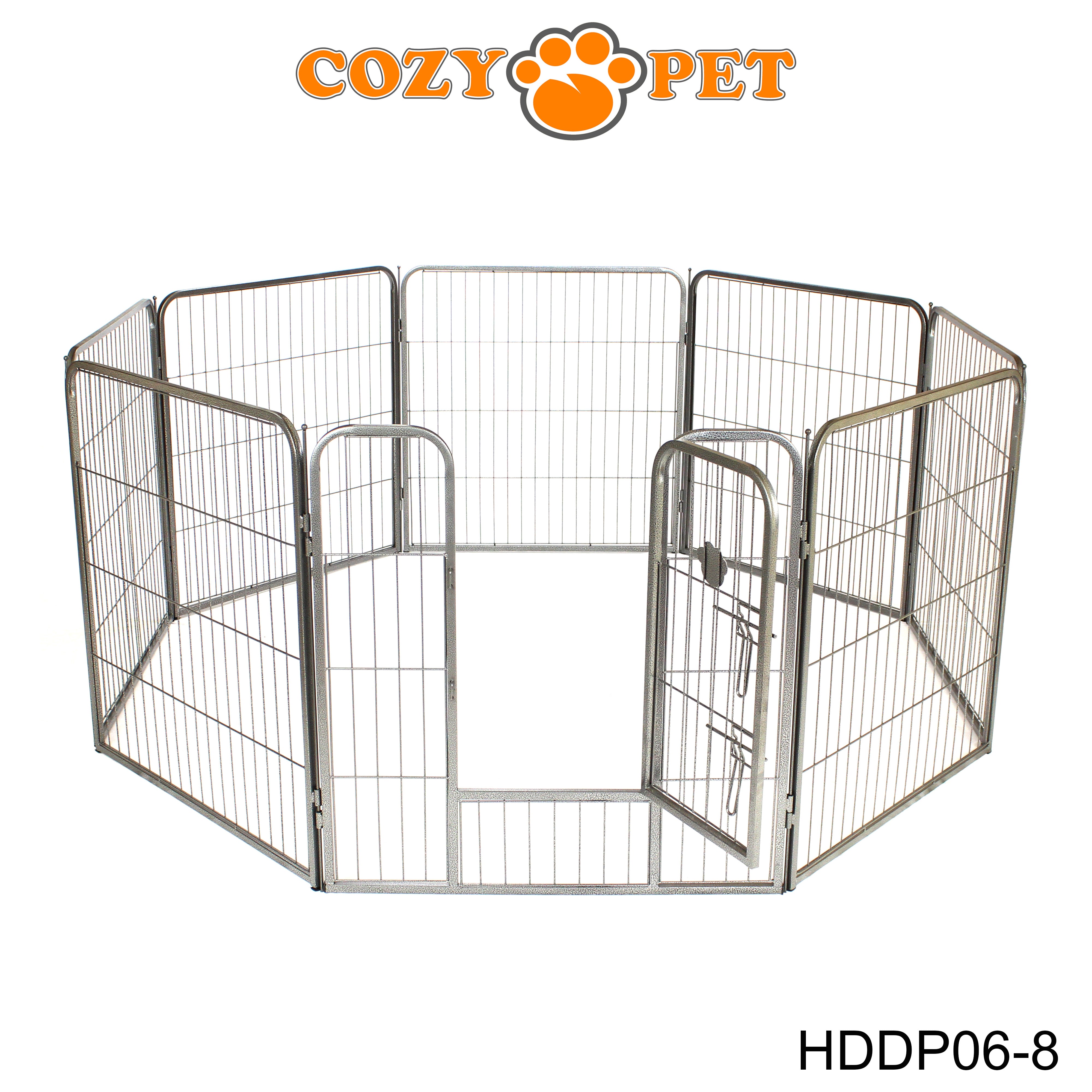 Heavy Duty Playpen 8-Sided 80cm Tall by Cozy Pet Model HDDP06-8