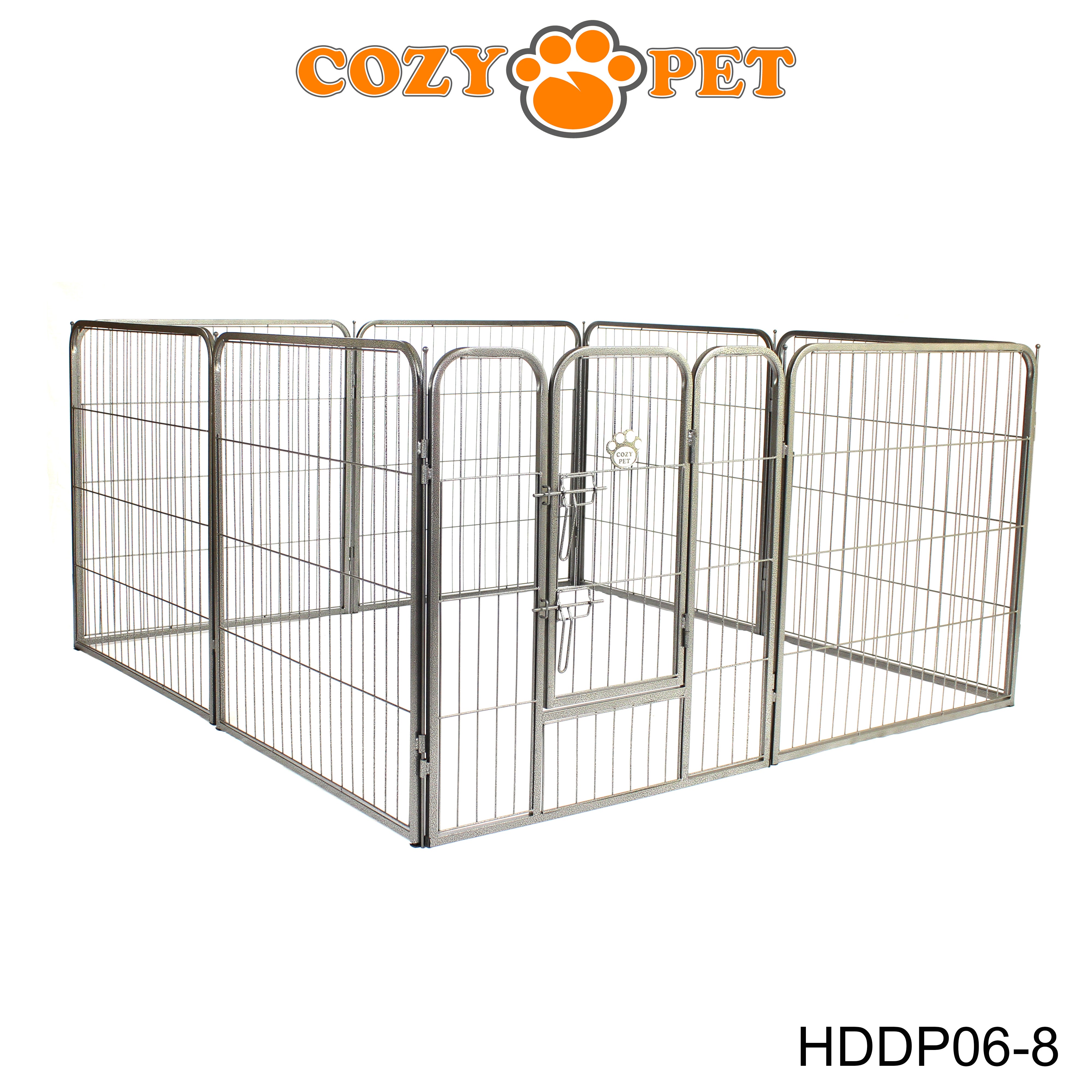 Heavy Duty Playpen 8-Sided 80cm Tall by Cozy Pet Model HDDP06-8