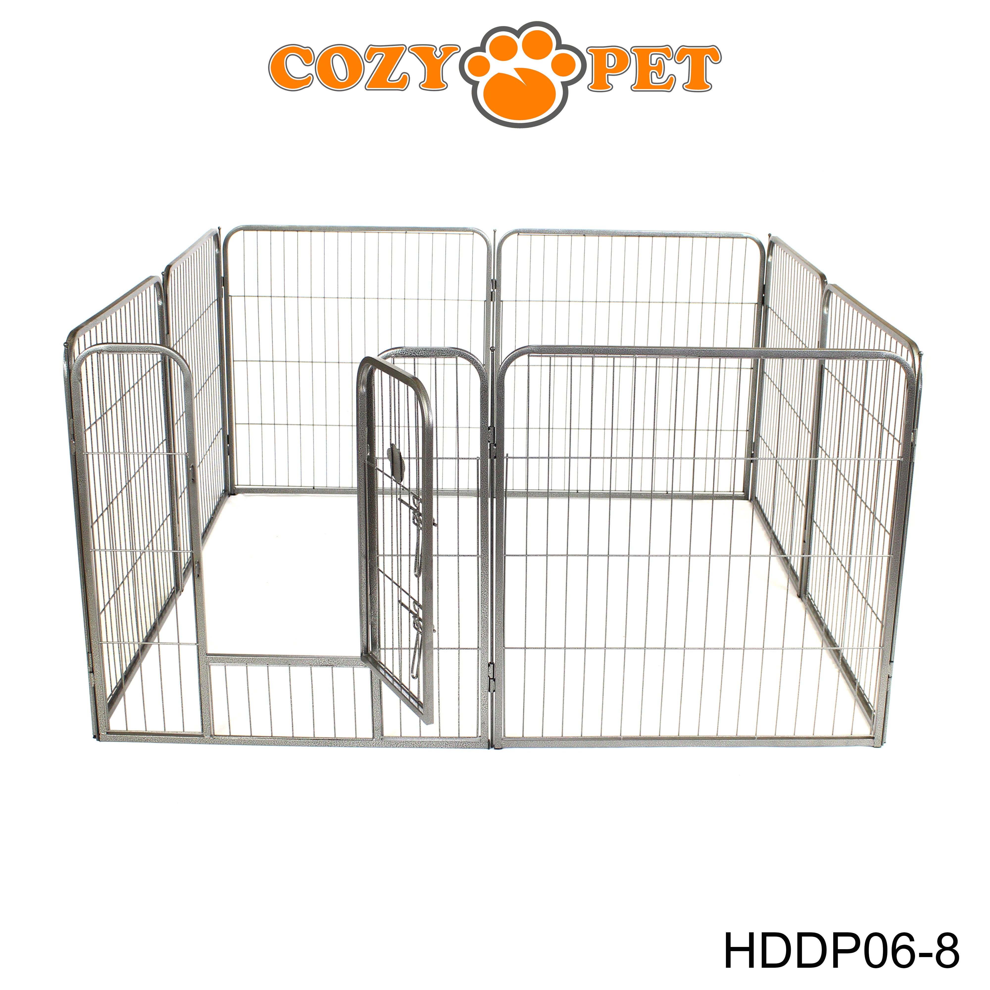 Heavy Duty Playpen 8-Sided 80cm Tall by Cozy Pet Model HDDP06-8