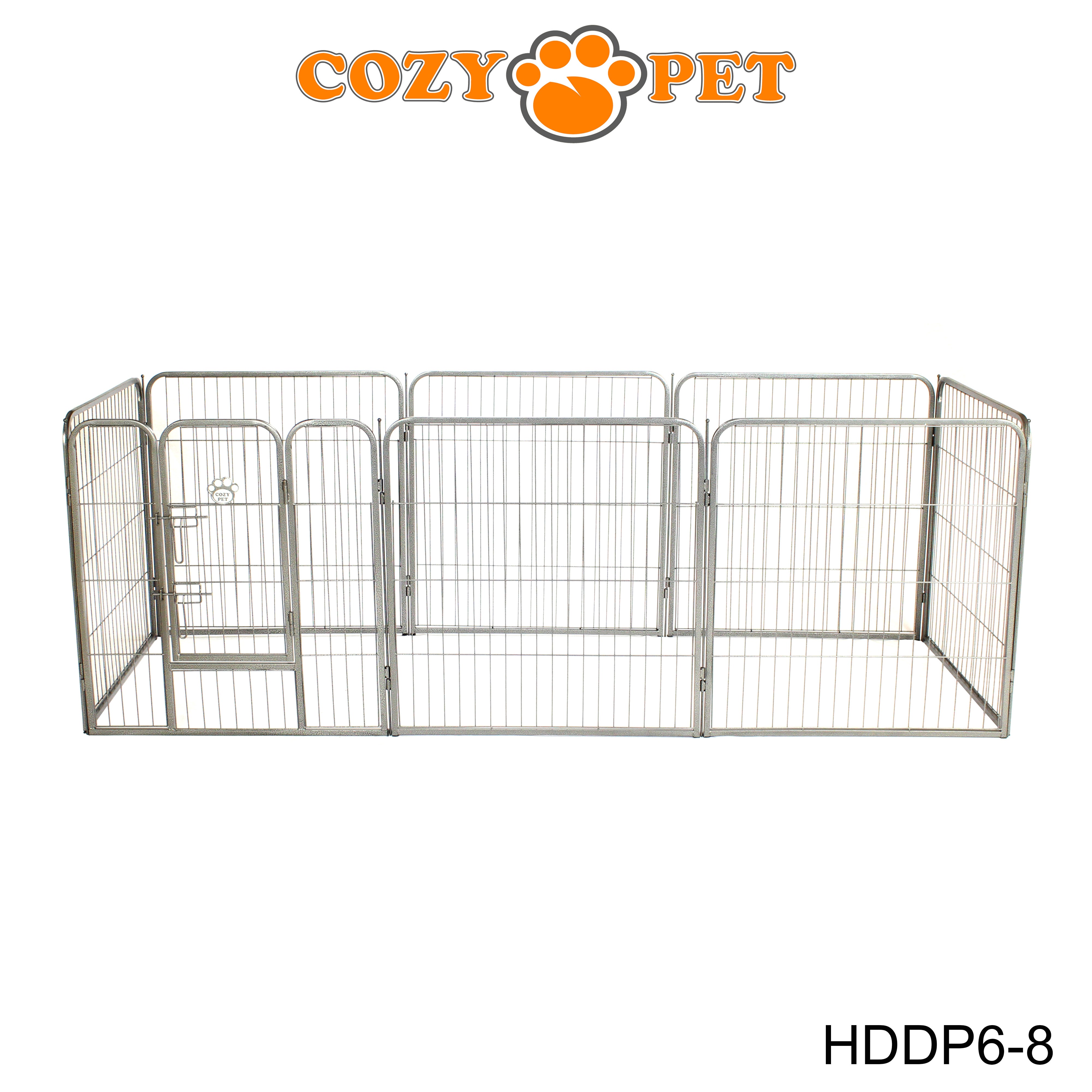 Heavy Duty Playpen 8-Sided 80cm Tall by Cozy Pet Model HDDP06-8