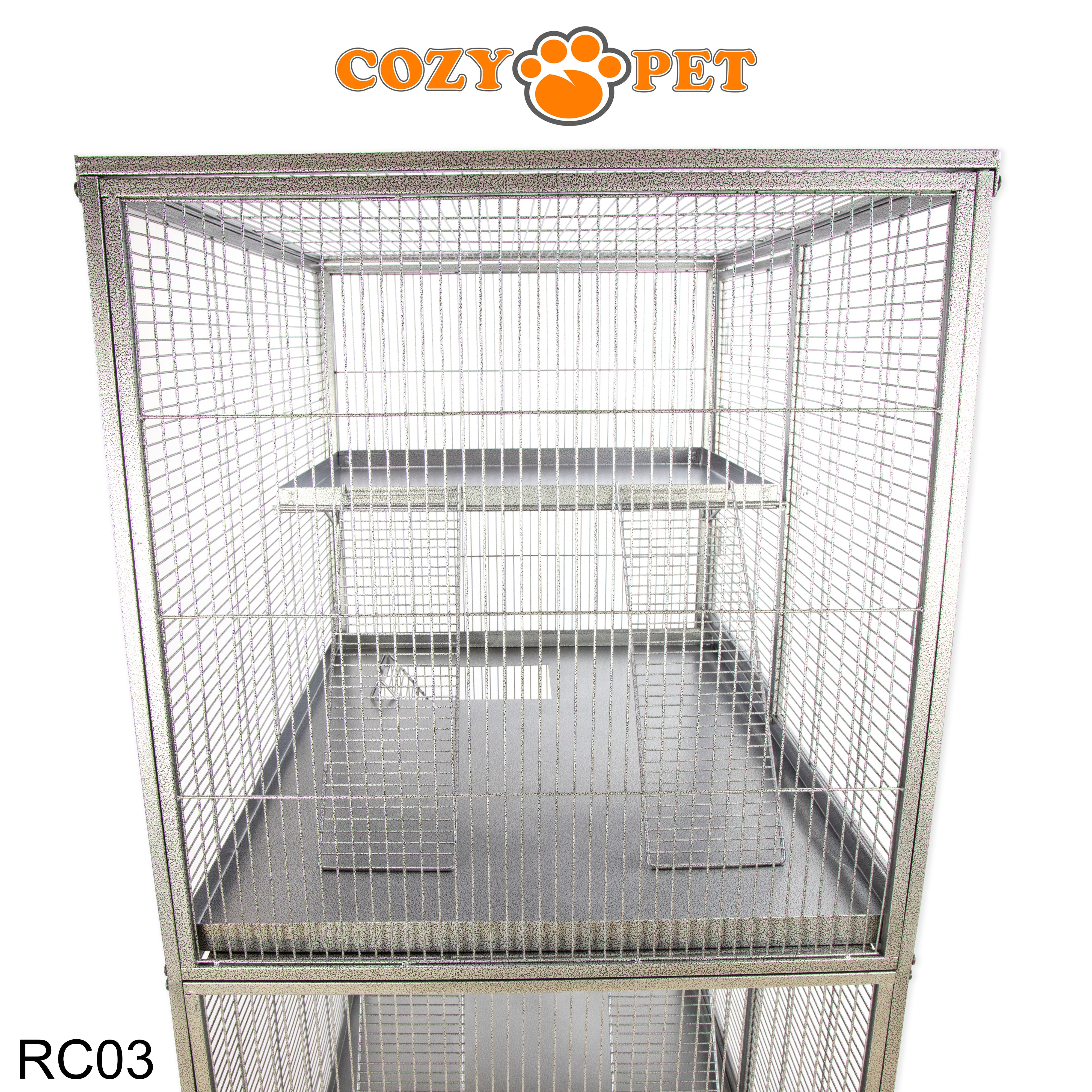 Rodent Cage for Rat, Chinchilla, Degu, Ferret Large Size by Cozy Pet Model RC03