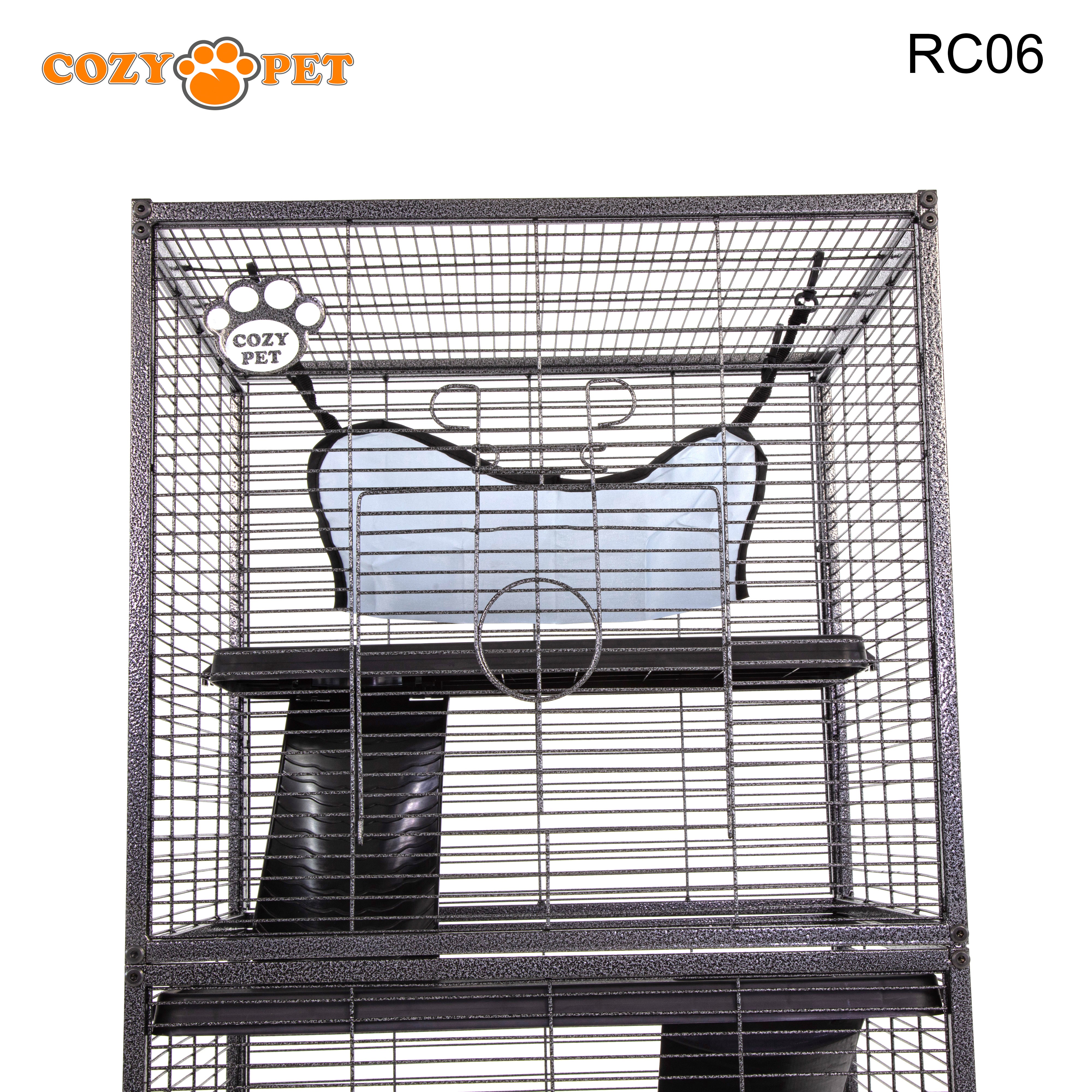 Rodent Cage by Cozy Pet 11mm Narrow Bar Spacing for Rat, Chinchilla, Degu, Ferret Model RC06