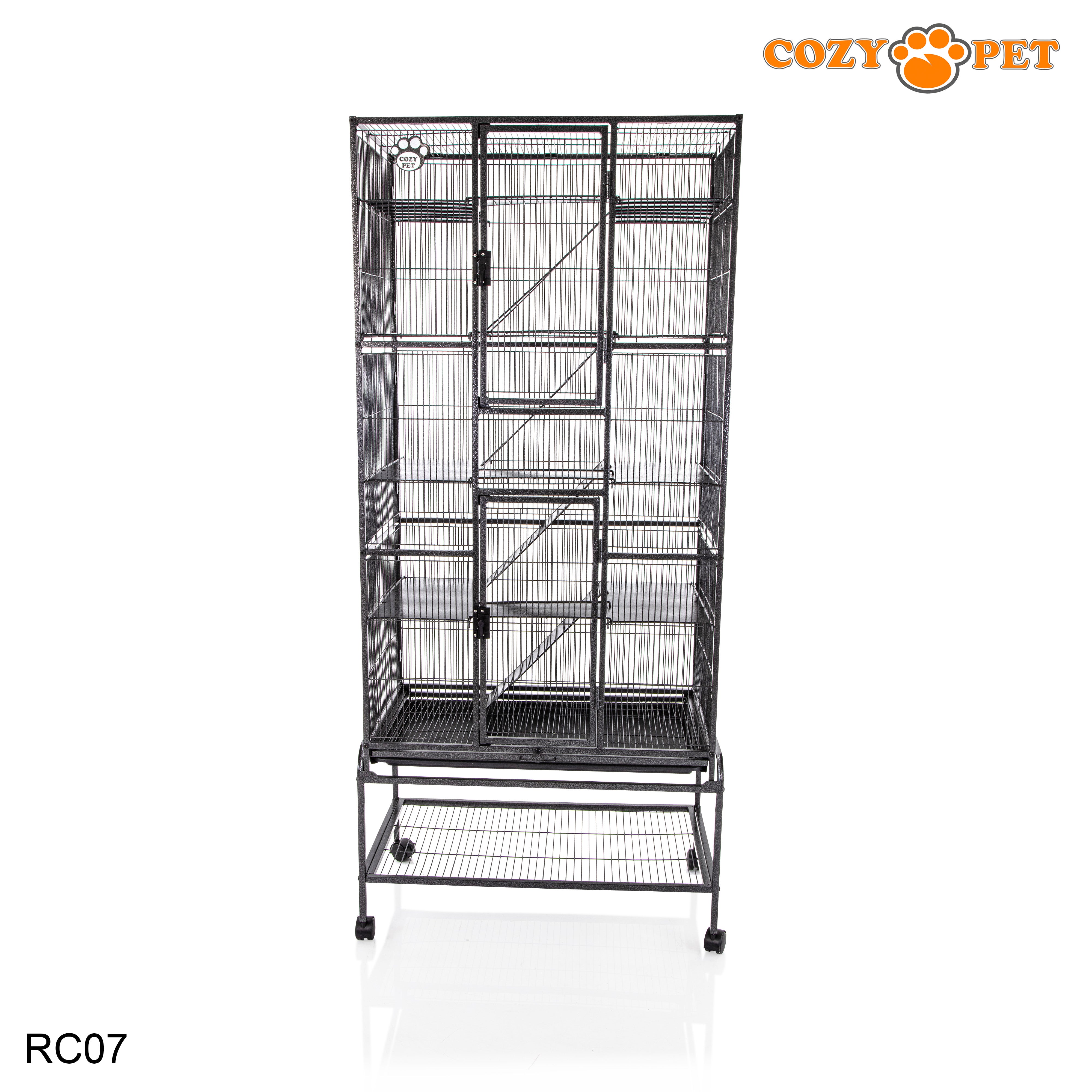 Rodent Cage by Cozy Pet 11mm Narrow Bar Spacing for Rat, Chinchilla, Degu, Ferret Model RC07